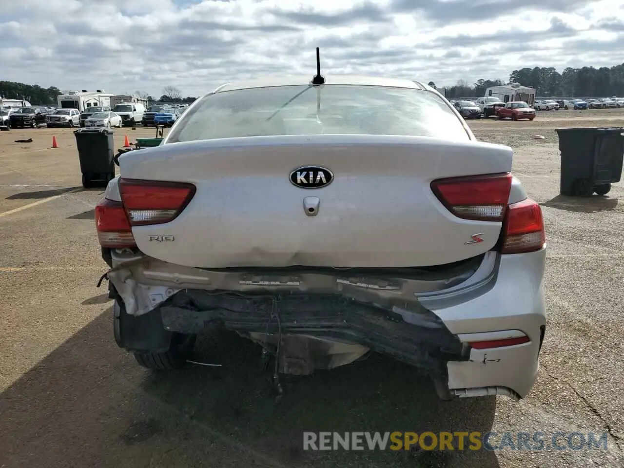 6 Photograph of a damaged car 3KPA24AD1ME428163 KIA RIO 2021