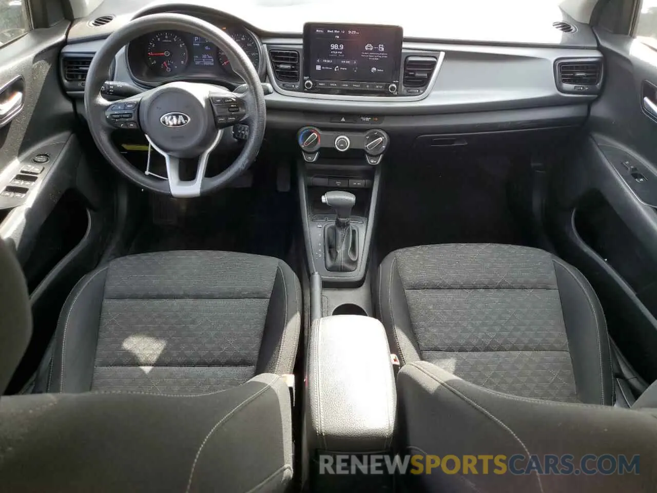 8 Photograph of a damaged car 3KPA24AD1ME428163 KIA RIO 2021