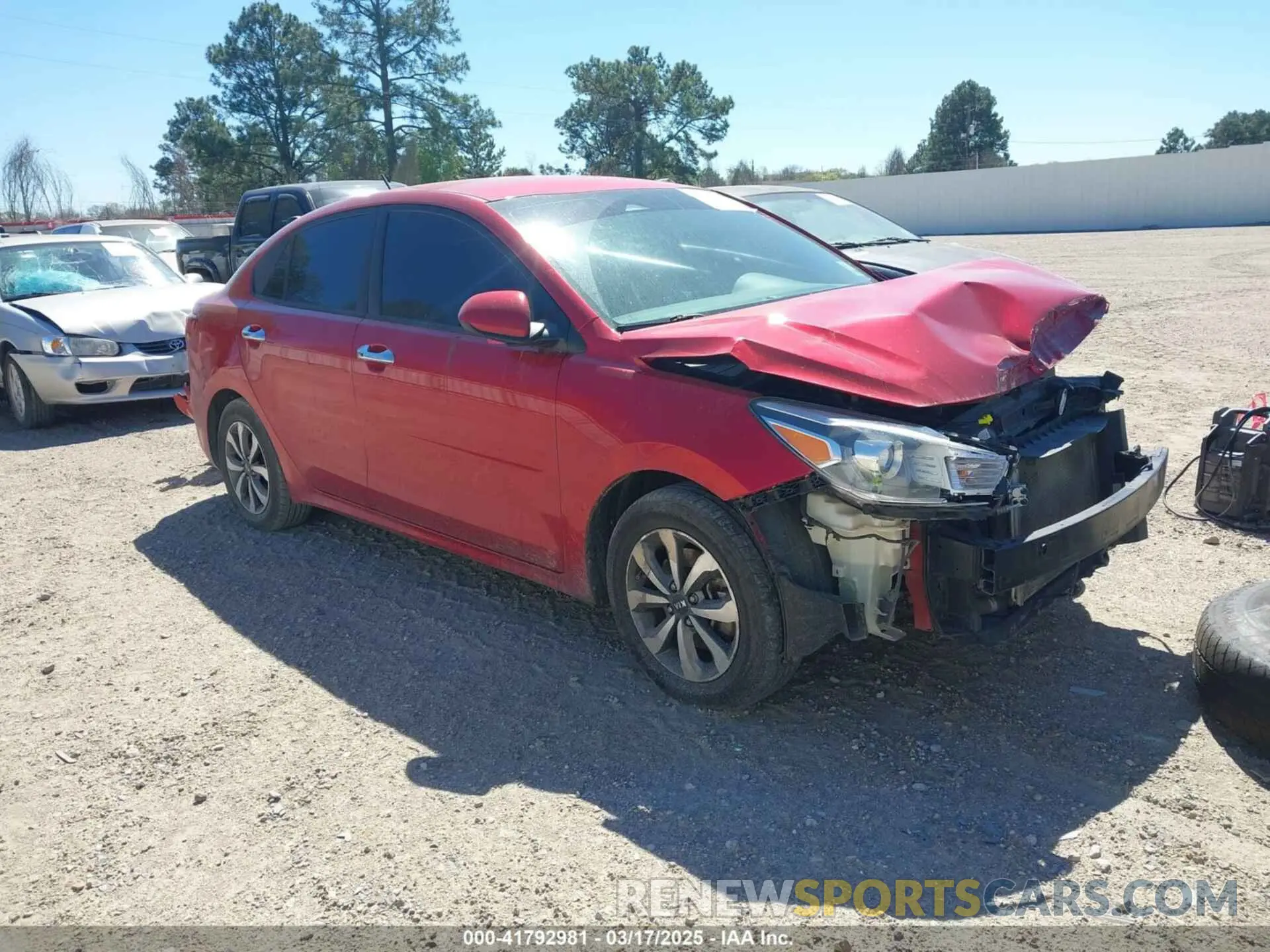 1 Фотография поврежденного автомобиля 3KPA24AD2ME387395 KIA RIO 2021