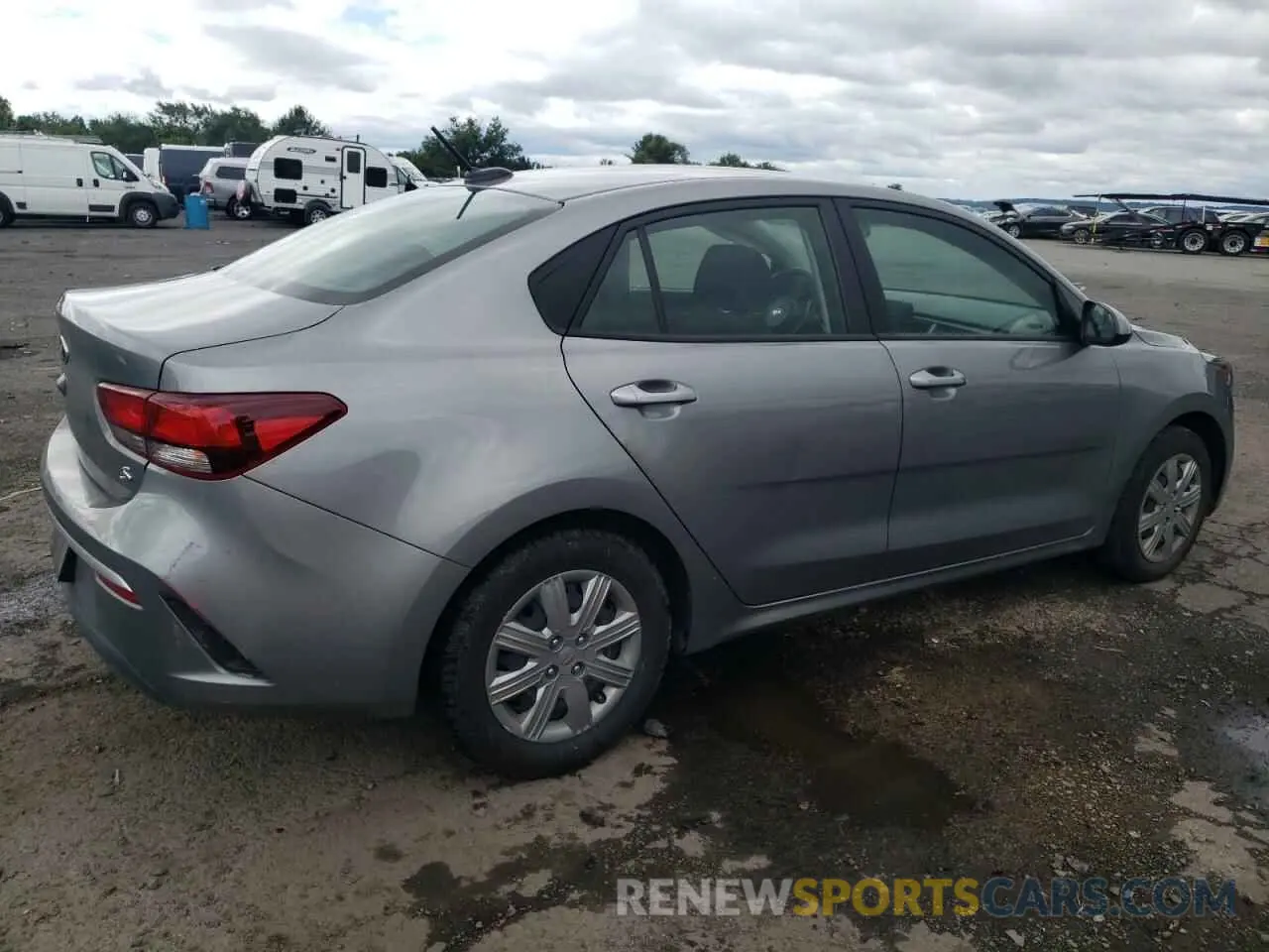 3 Photograph of a damaged car 3KPA24AD2ME401151 KIA RIO 2021