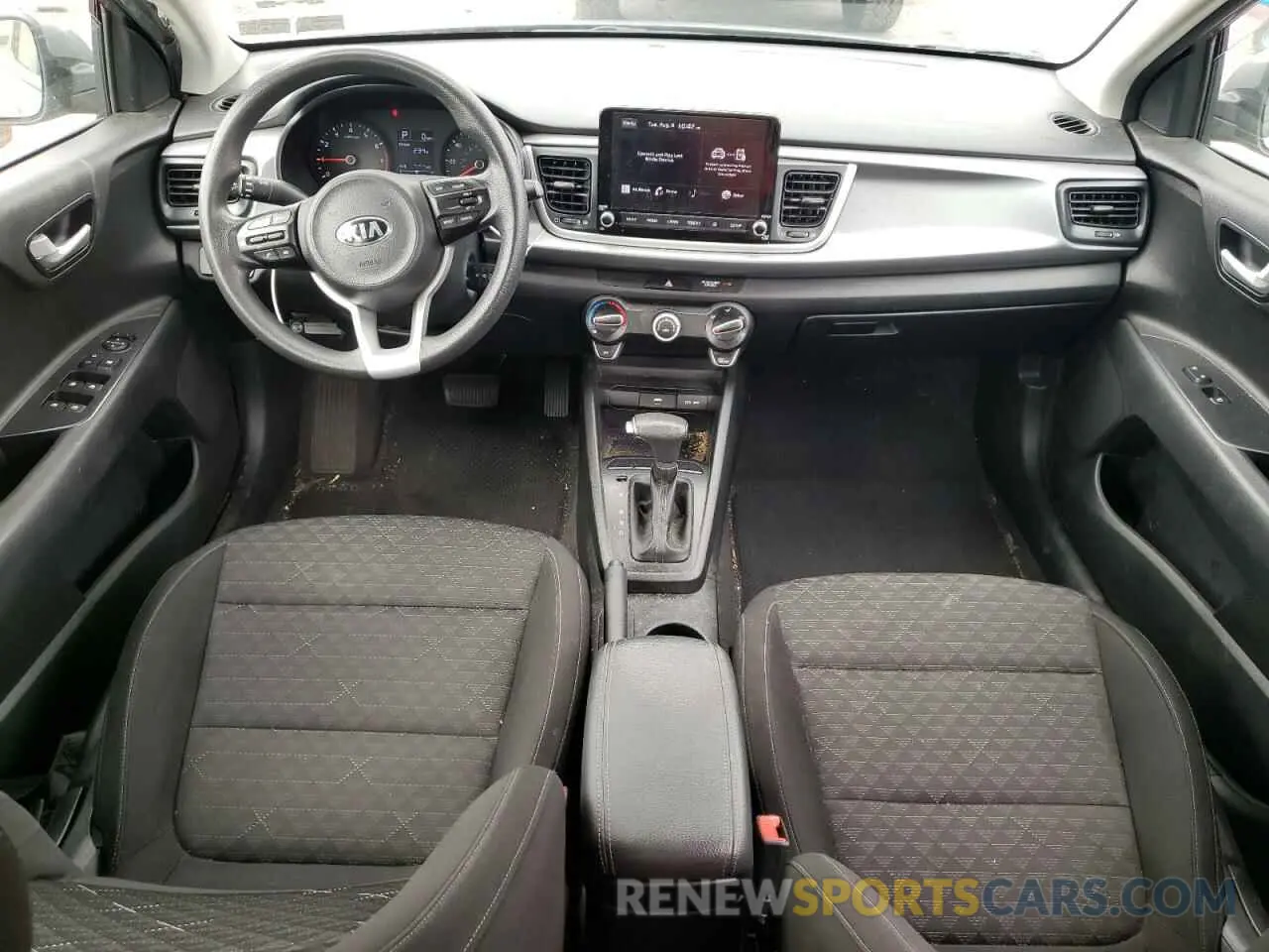 8 Photograph of a damaged car 3KPA24AD2ME401151 KIA RIO 2021