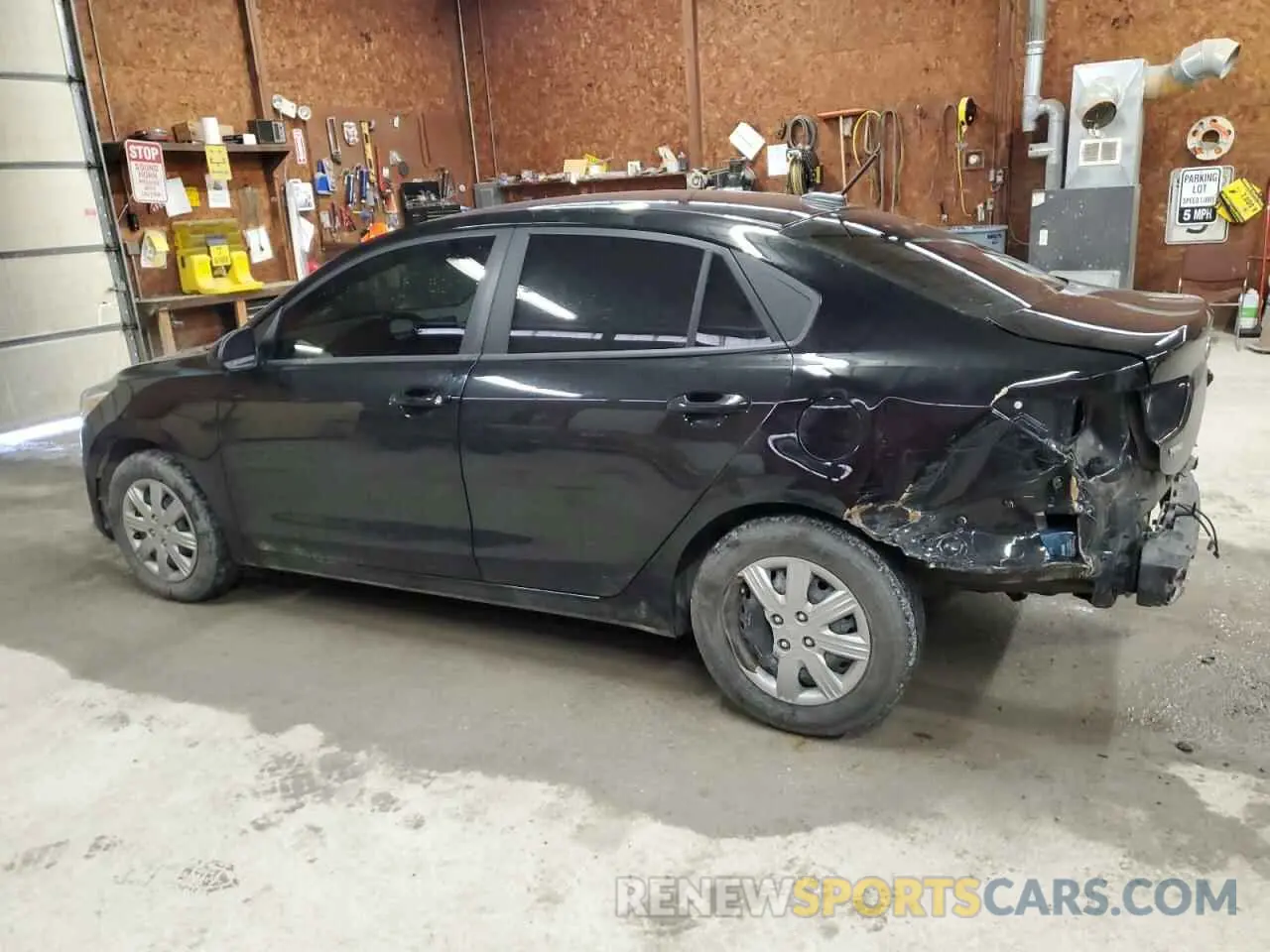 2 Photograph of a damaged car 3KPA24AD3ME383002 KIA RIO 2021