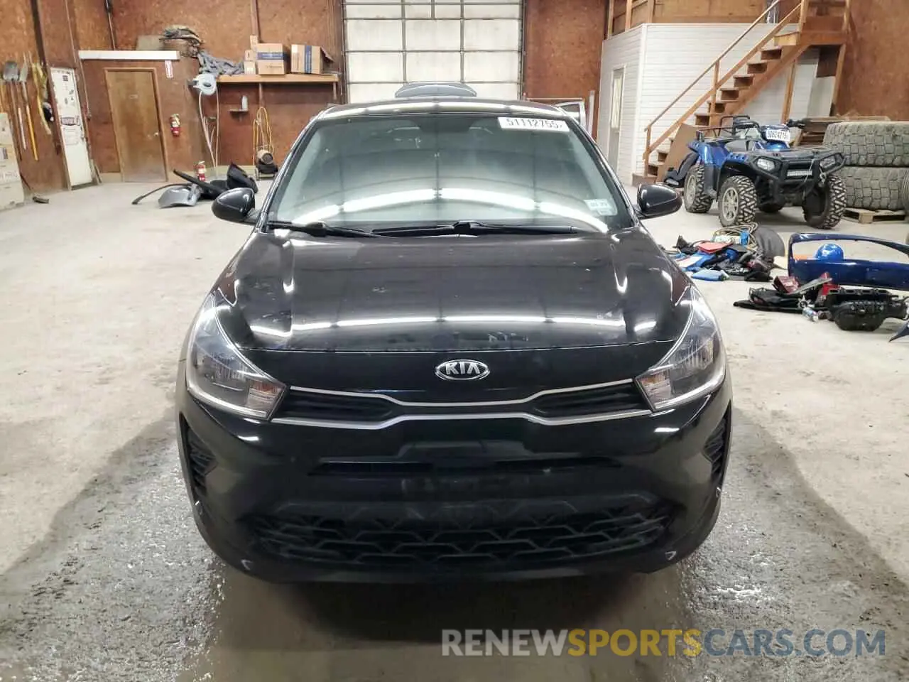 5 Photograph of a damaged car 3KPA24AD3ME383002 KIA RIO 2021