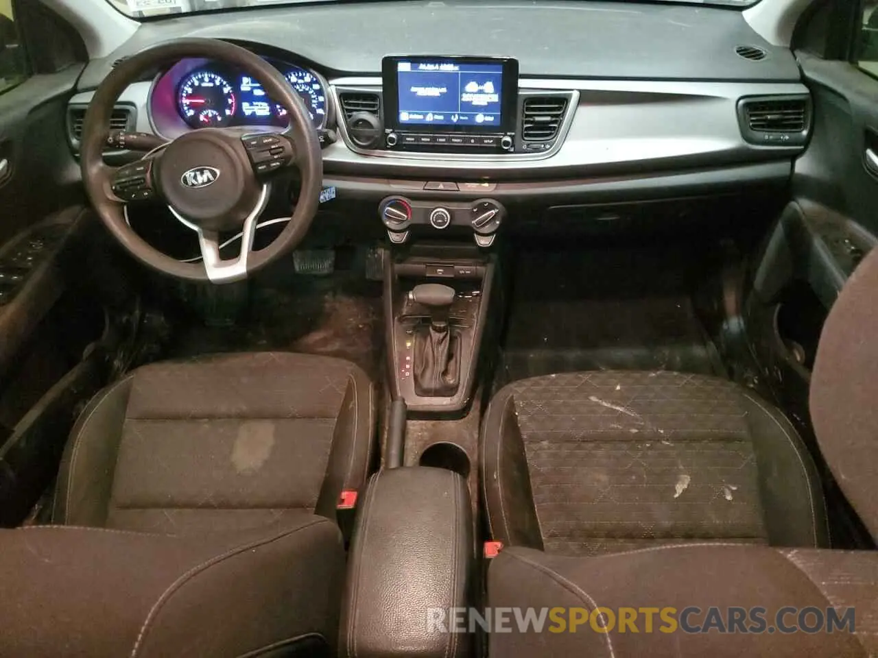 8 Photograph of a damaged car 3KPA24AD3ME383002 KIA RIO 2021