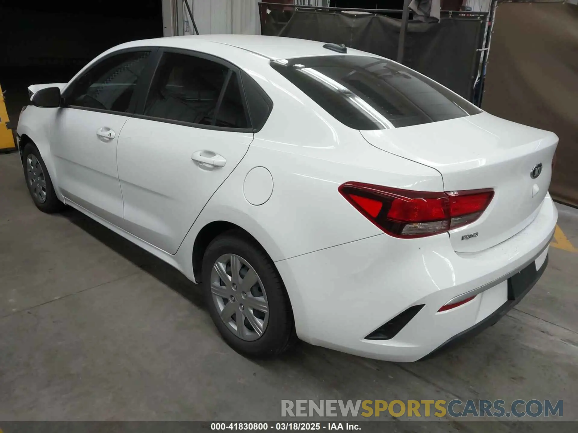 3 Photograph of a damaged car 3KPA24AD3ME413311 KIA RIO 2021
