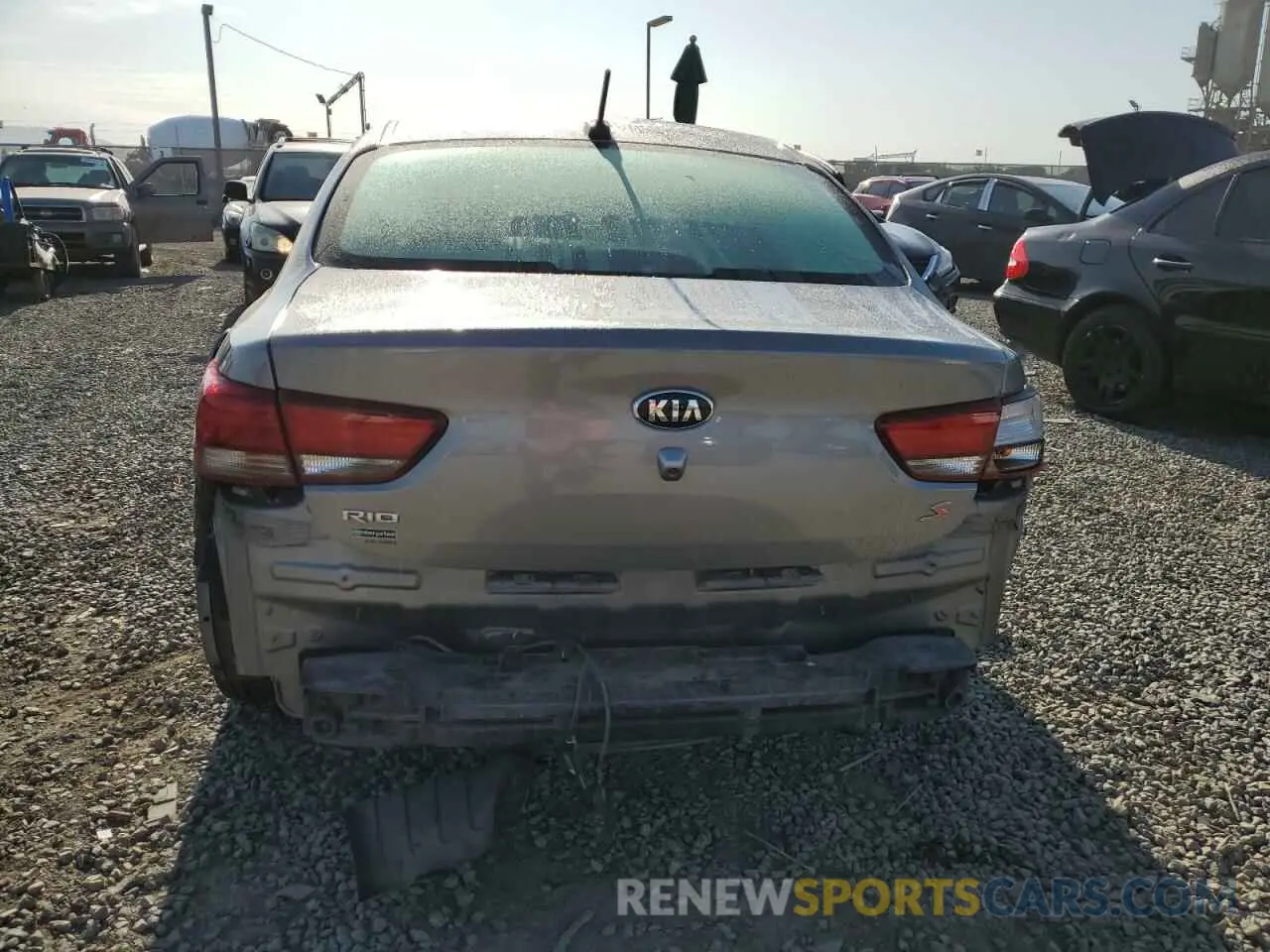 6 Photograph of a damaged car 3KPA24AD4ME365799 KIA RIO 2021