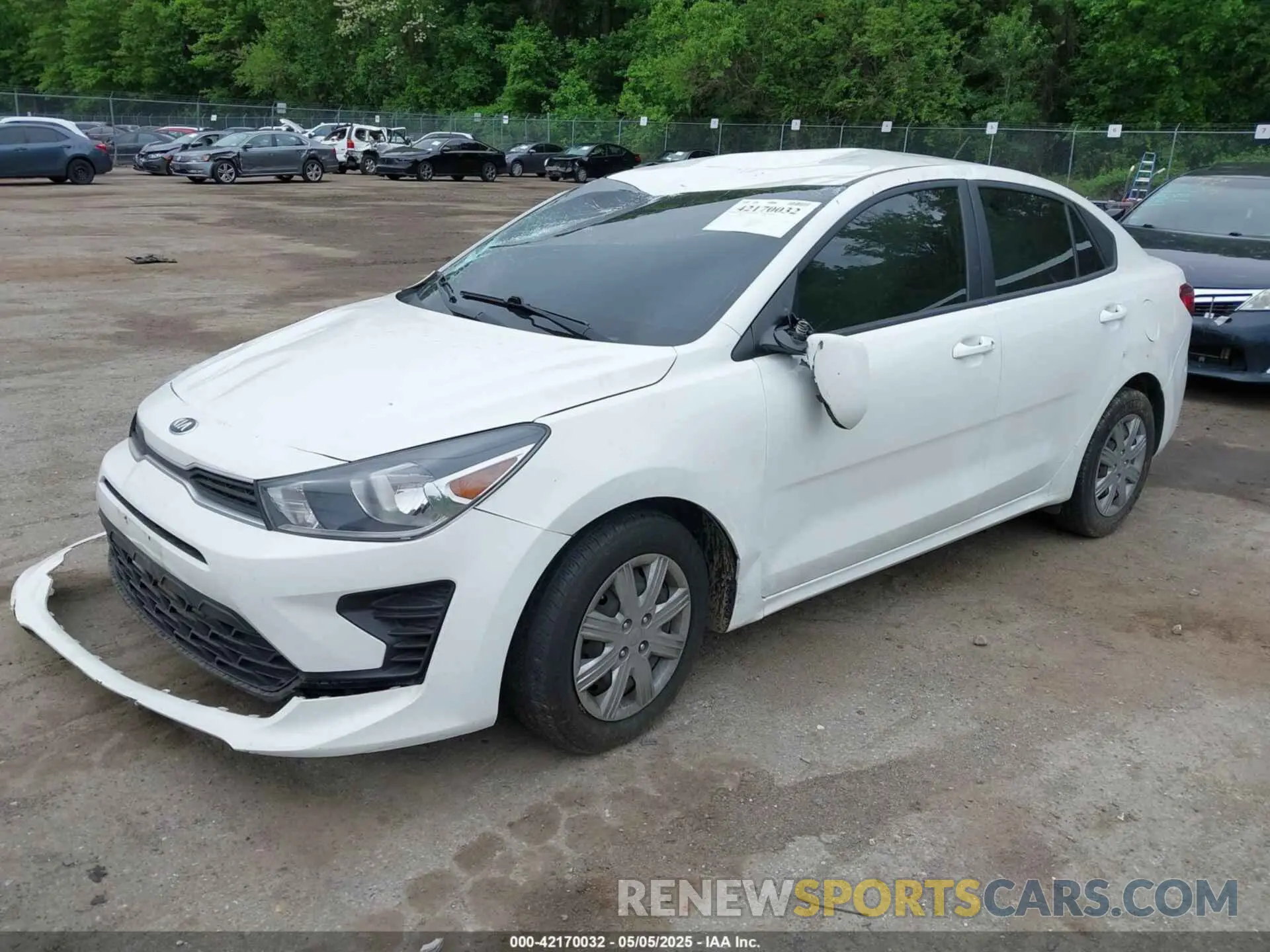 2 Фотография поврежденного автомобиля 3KPA24AD4ME369433 KIA RIO 2021