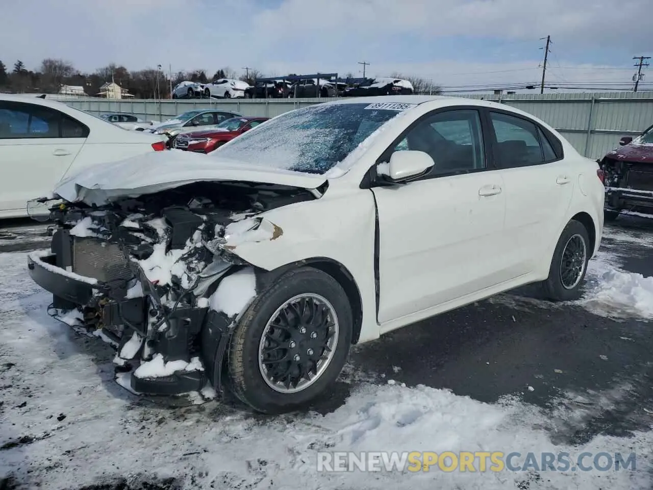 1 Фотография поврежденного автомобиля 3KPA24AD4ME385146 KIA RIO 2021