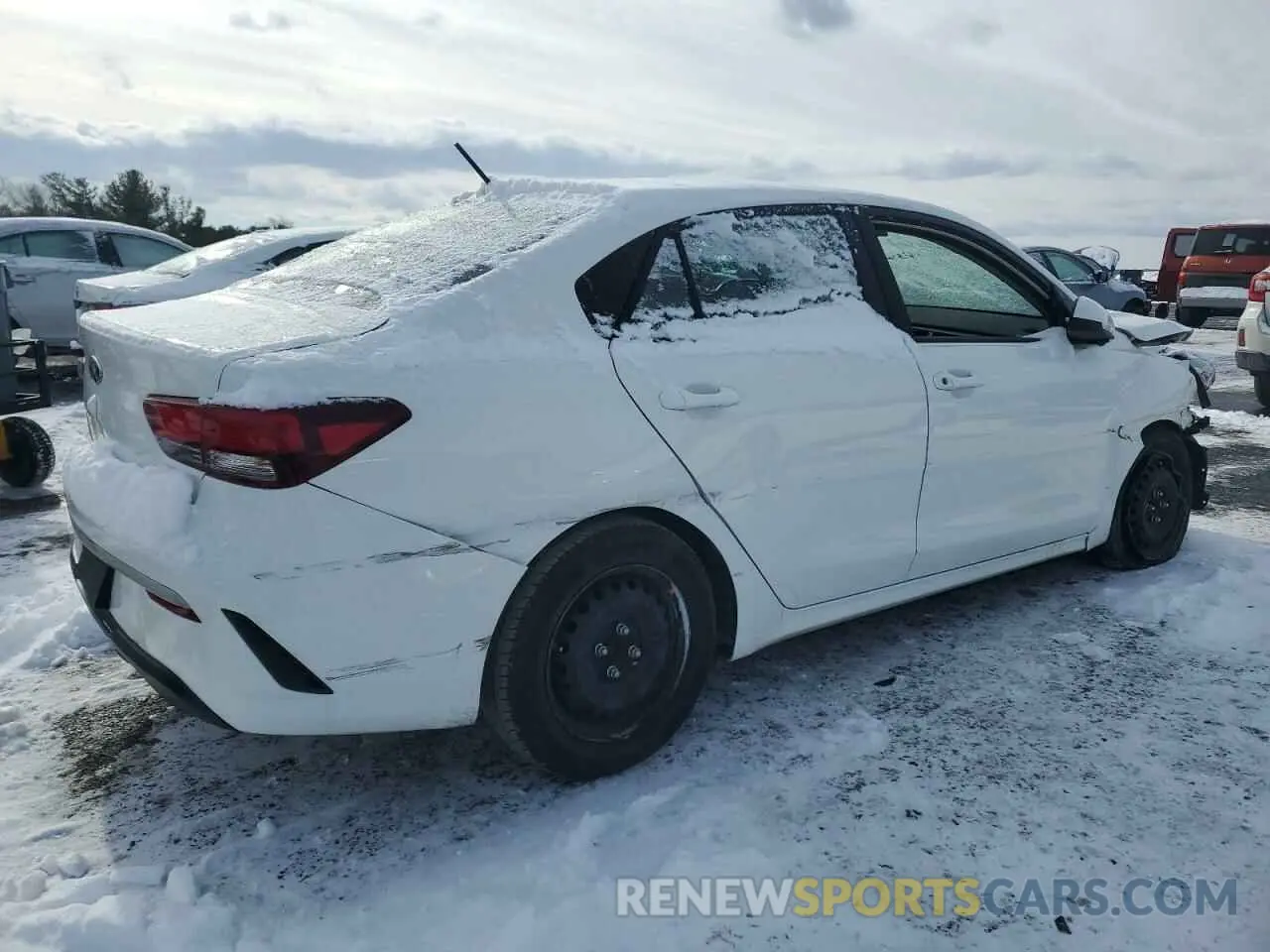 3 Фотография поврежденного автомобиля 3KPA24AD4ME385146 KIA RIO 2021
