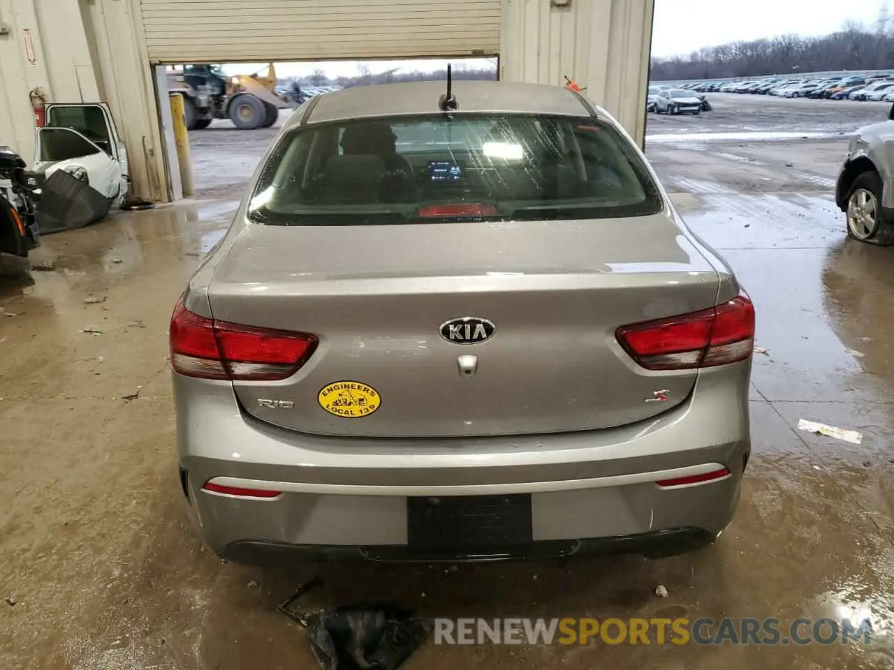 6 Photograph of a damaged car 3KPA24AD4ME393022 KIA RIO 2021