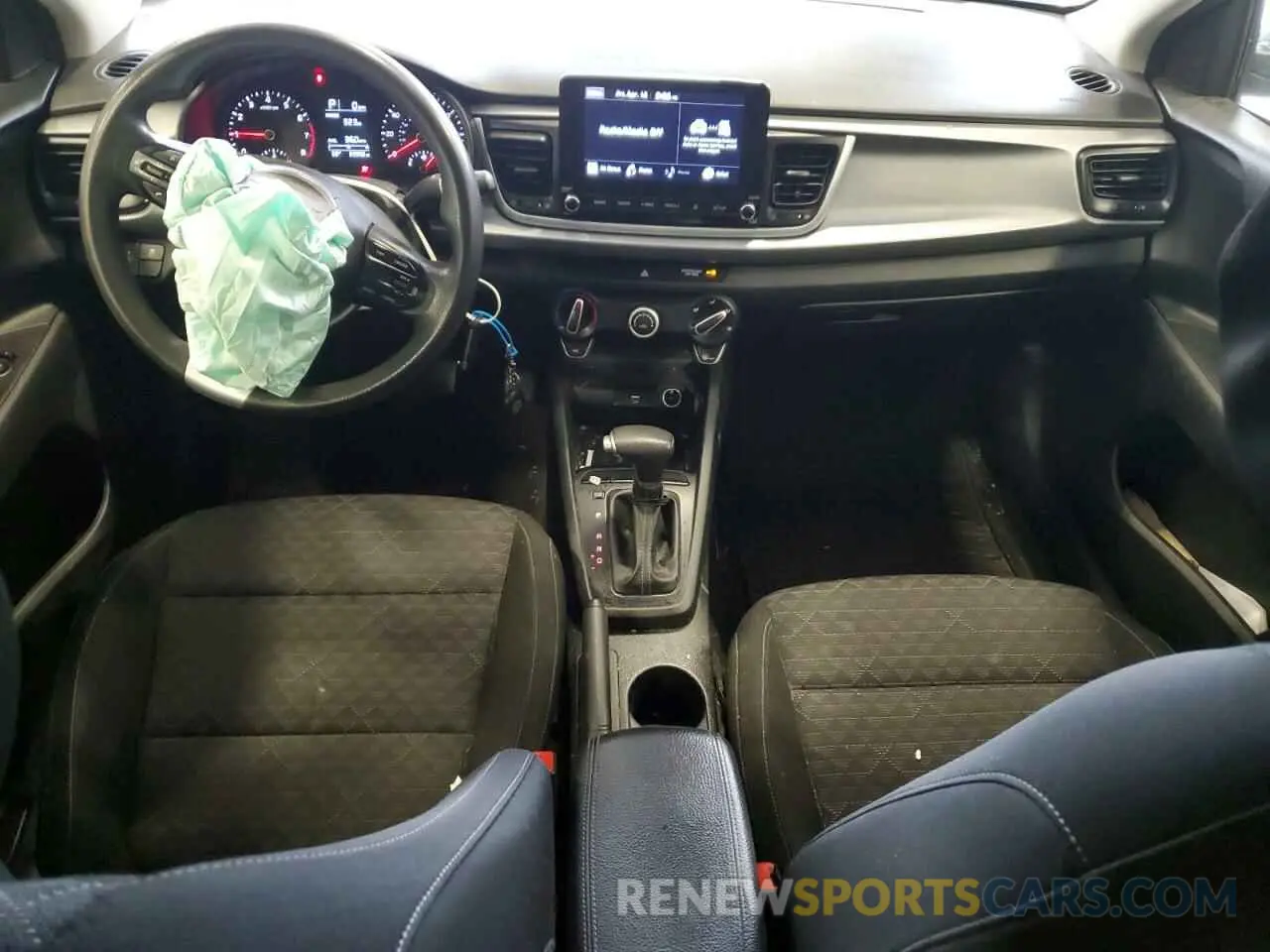 8 Photograph of a damaged car 3KPA24AD4ME393022 KIA RIO 2021