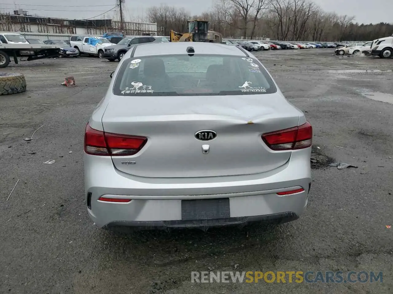 6 Photograph of a damaged car 3KPA24AD4ME410787 KIA RIO 2021