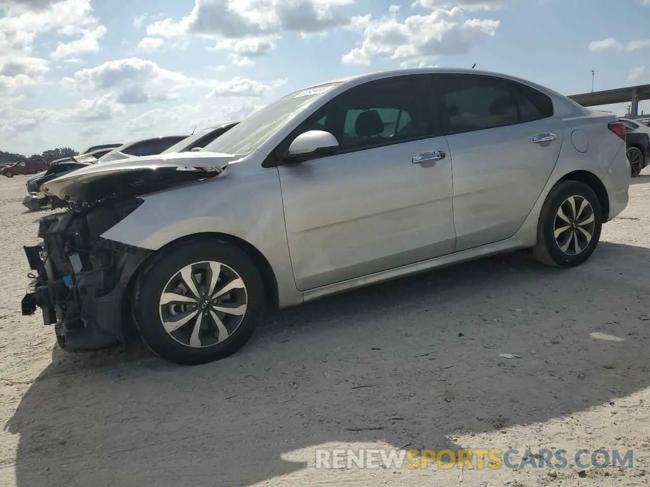 1 Фотография поврежденного автомобиля 3KPA24AD4ME424429 KIA RIO 2021