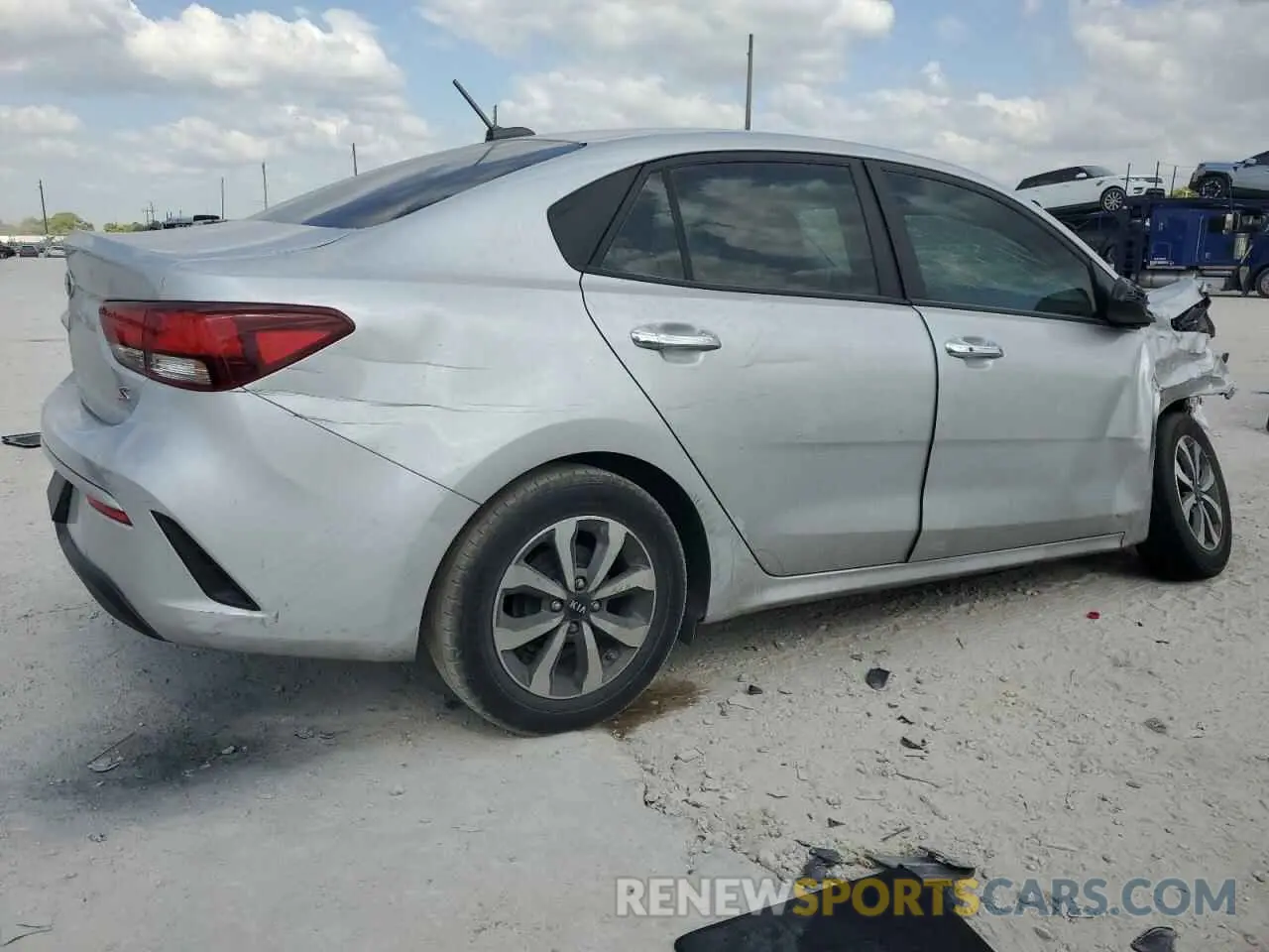 3 Фотография поврежденного автомобиля 3KPA24AD4ME424429 KIA RIO 2021