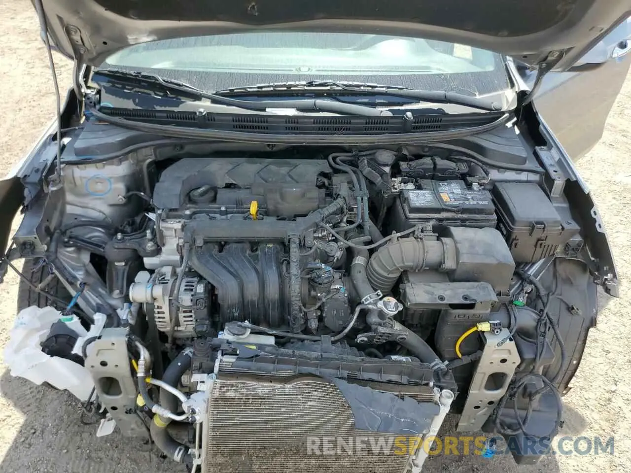 11 Photograph of a damaged car 3KPA24AD4ME425838 KIA RIO 2021