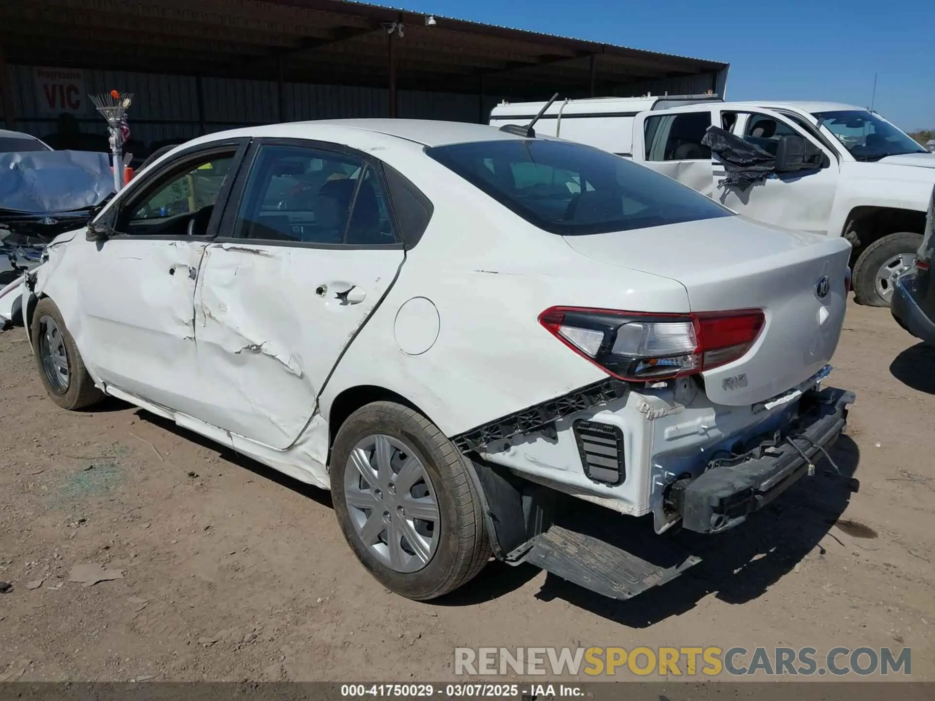 3 Фотография поврежденного автомобиля 3KPA24AD4ME430442 KIA RIO 2021
