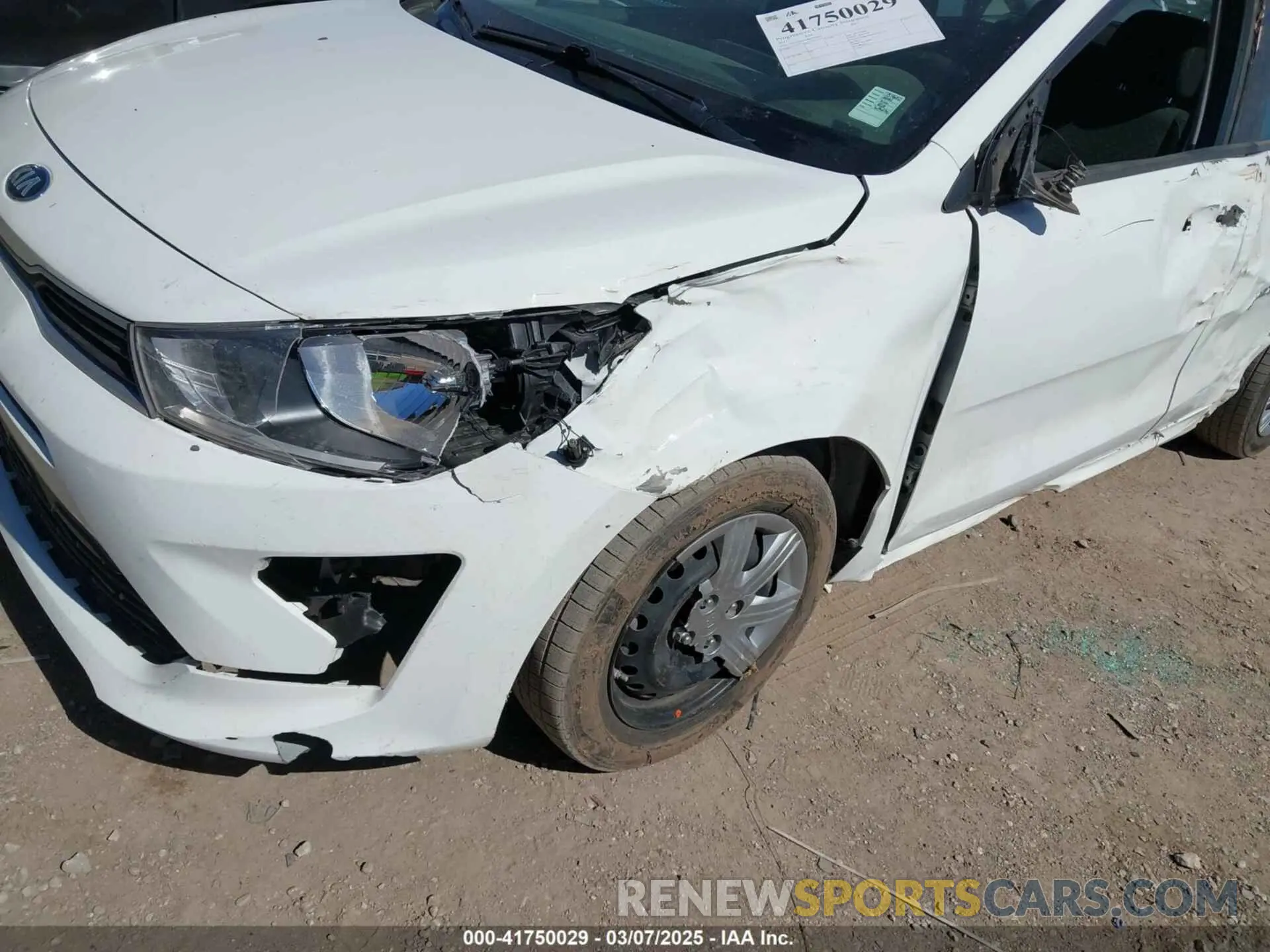6 Фотография поврежденного автомобиля 3KPA24AD4ME430442 KIA RIO 2021