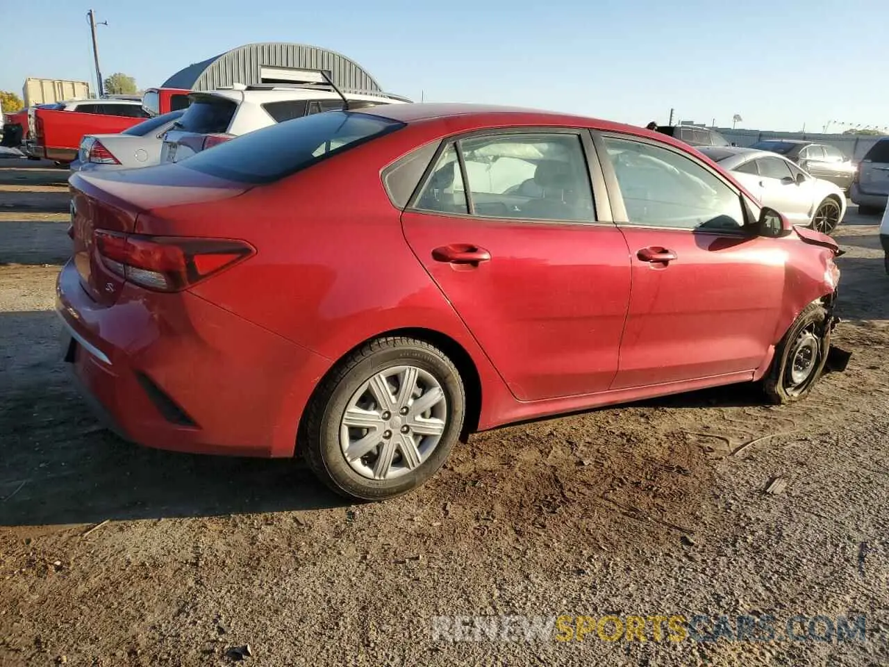 3 Фотография поврежденного автомобиля 3KPA24AD5ME365987 KIA RIO 2021