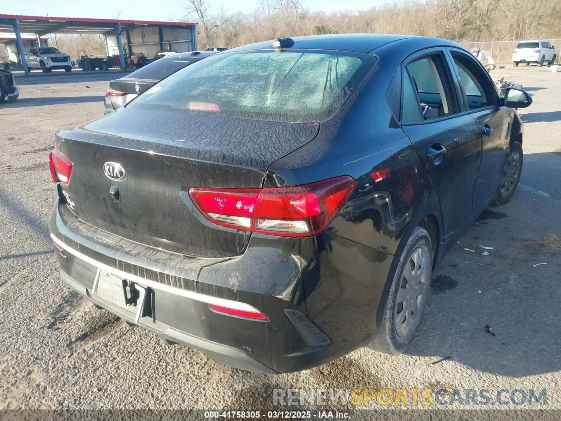 4 Photograph of a damaged car 3KPA24AD5ME393708 KIA RIO 2021