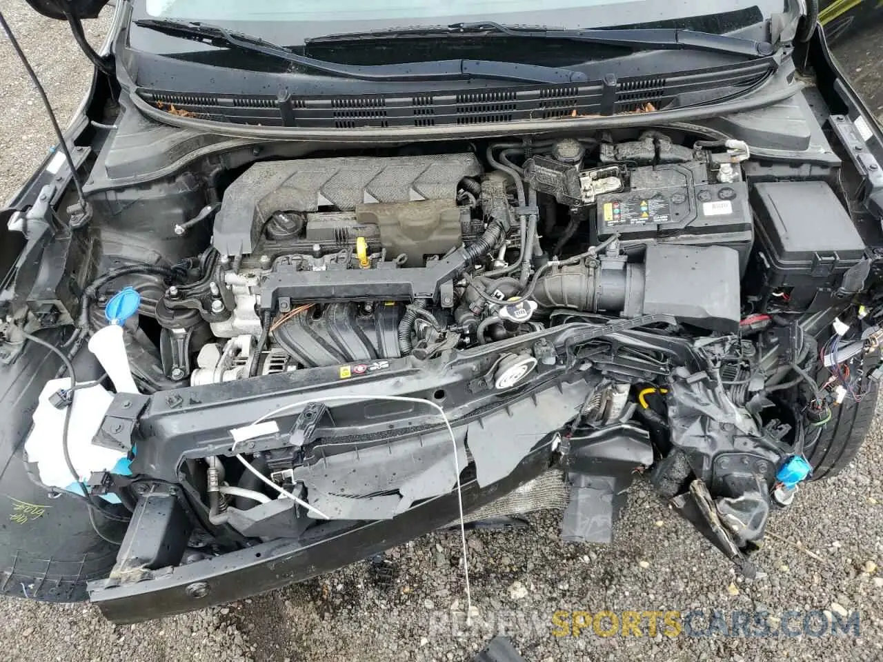 11 Photograph of a damaged car 3KPA24AD6ME376044 KIA RIO 2021