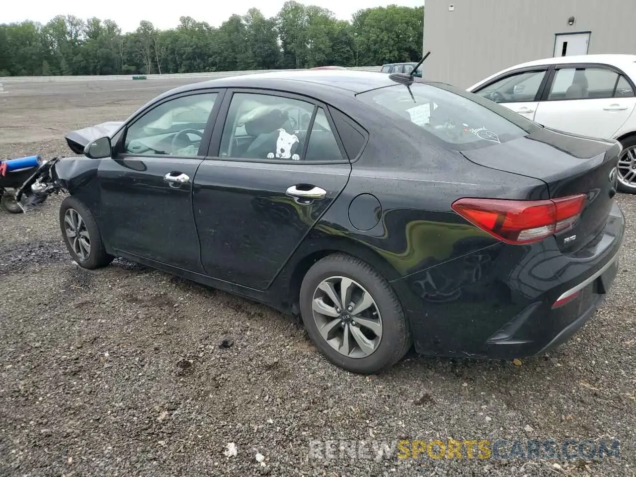 2 Photograph of a damaged car 3KPA24AD6ME376044 KIA RIO 2021