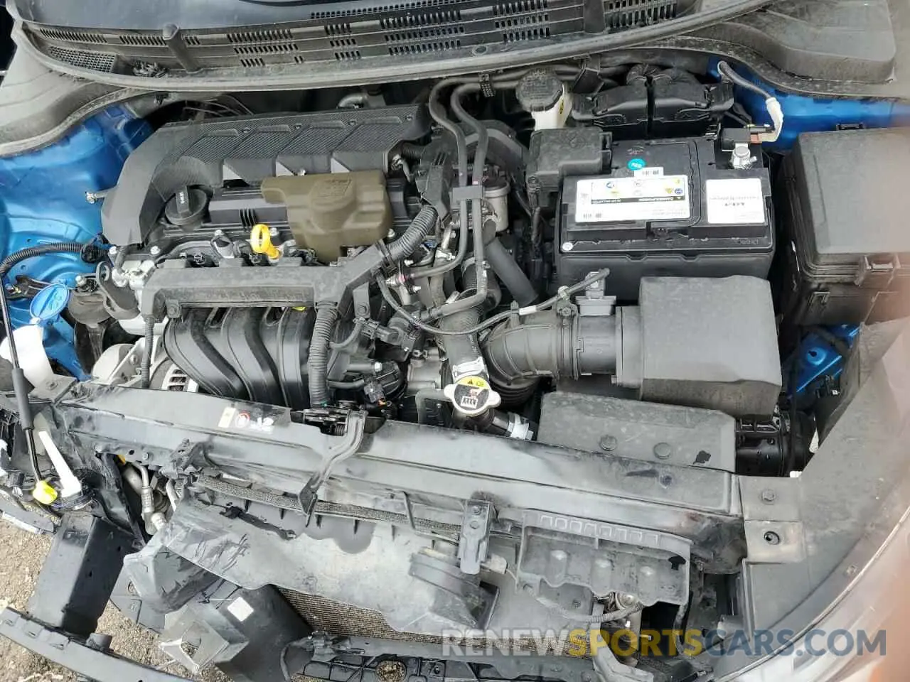 11 Photograph of a damaged car 3KPA24AD6ME382605 KIA RIO 2021