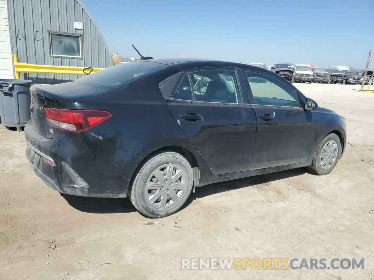 3 Photograph of a damaged car 3KPA24AD6ME402948 KIA RIO 2021