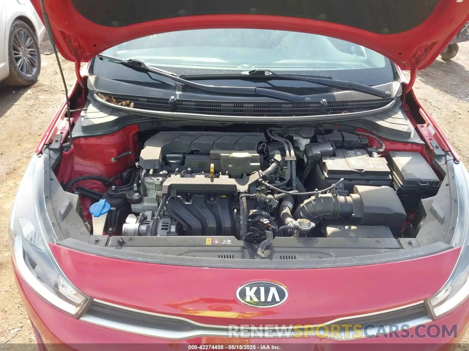 10 Фотография поврежденного автомобиля 3KPA24AD6ME424822 KIA RIO 2021