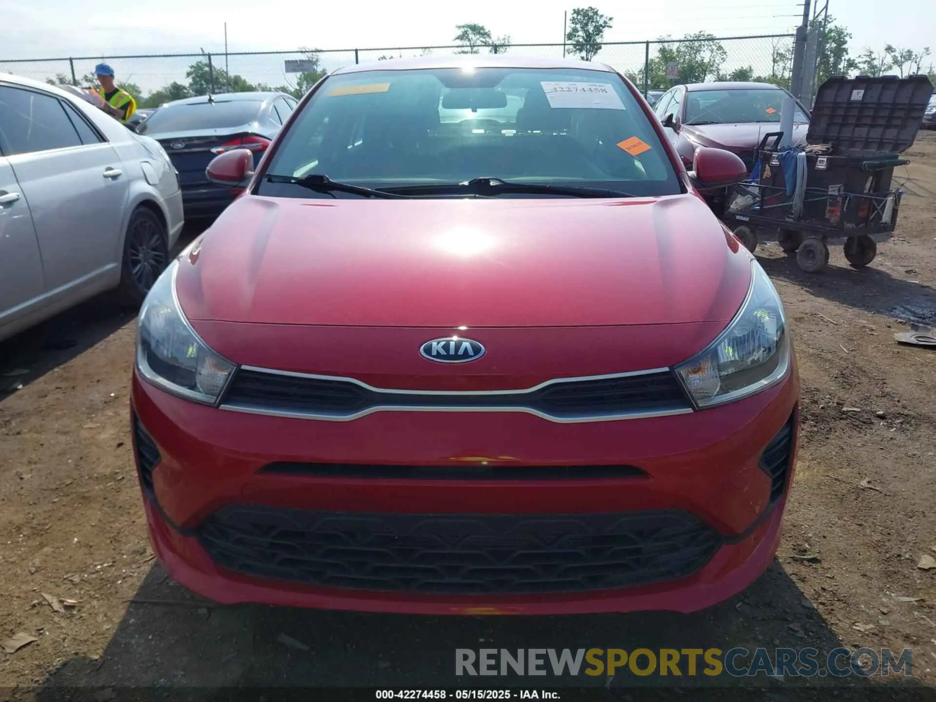 12 Фотография поврежденного автомобиля 3KPA24AD6ME424822 KIA RIO 2021