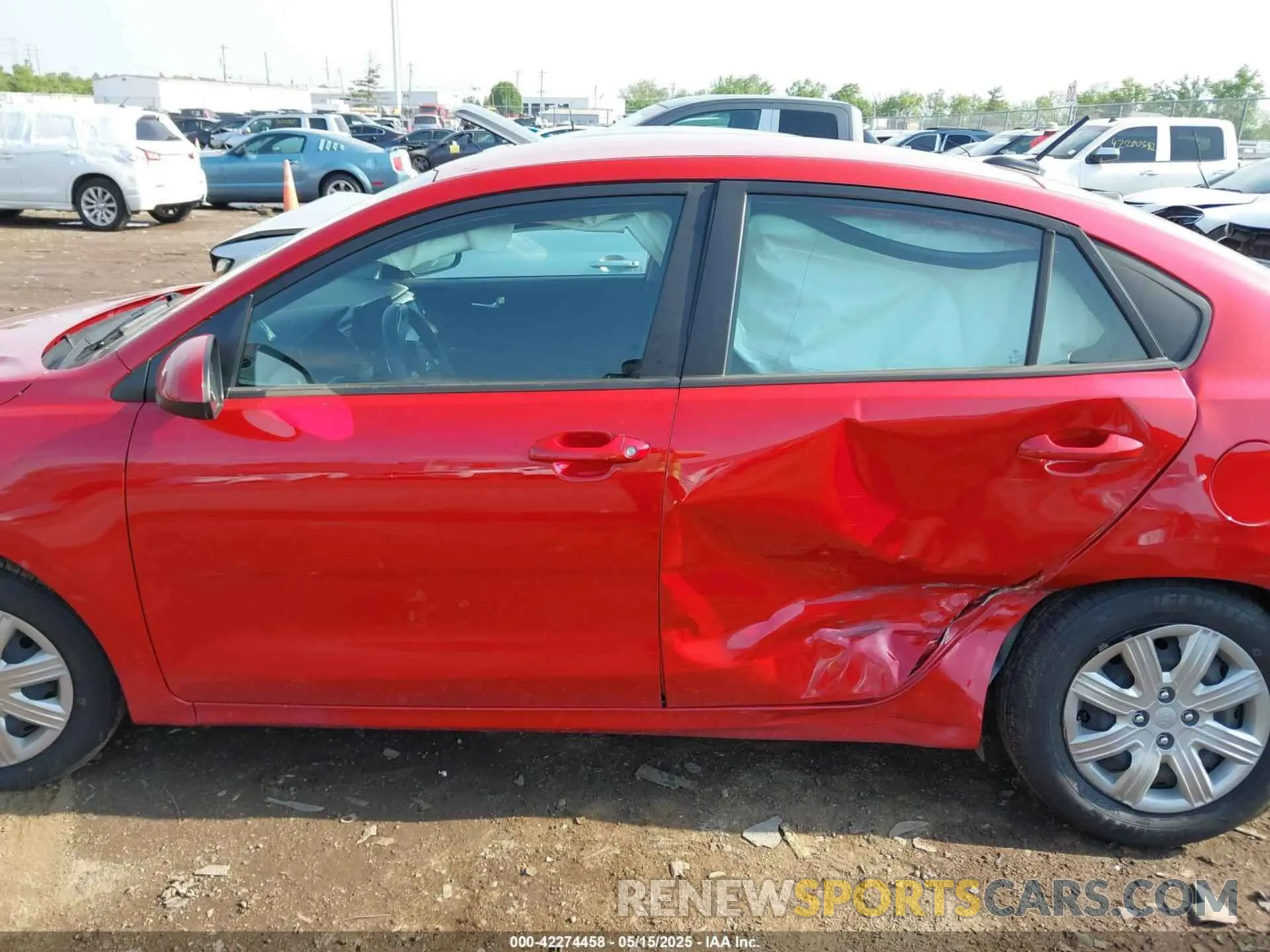 14 Фотография поврежденного автомобиля 3KPA24AD6ME424822 KIA RIO 2021