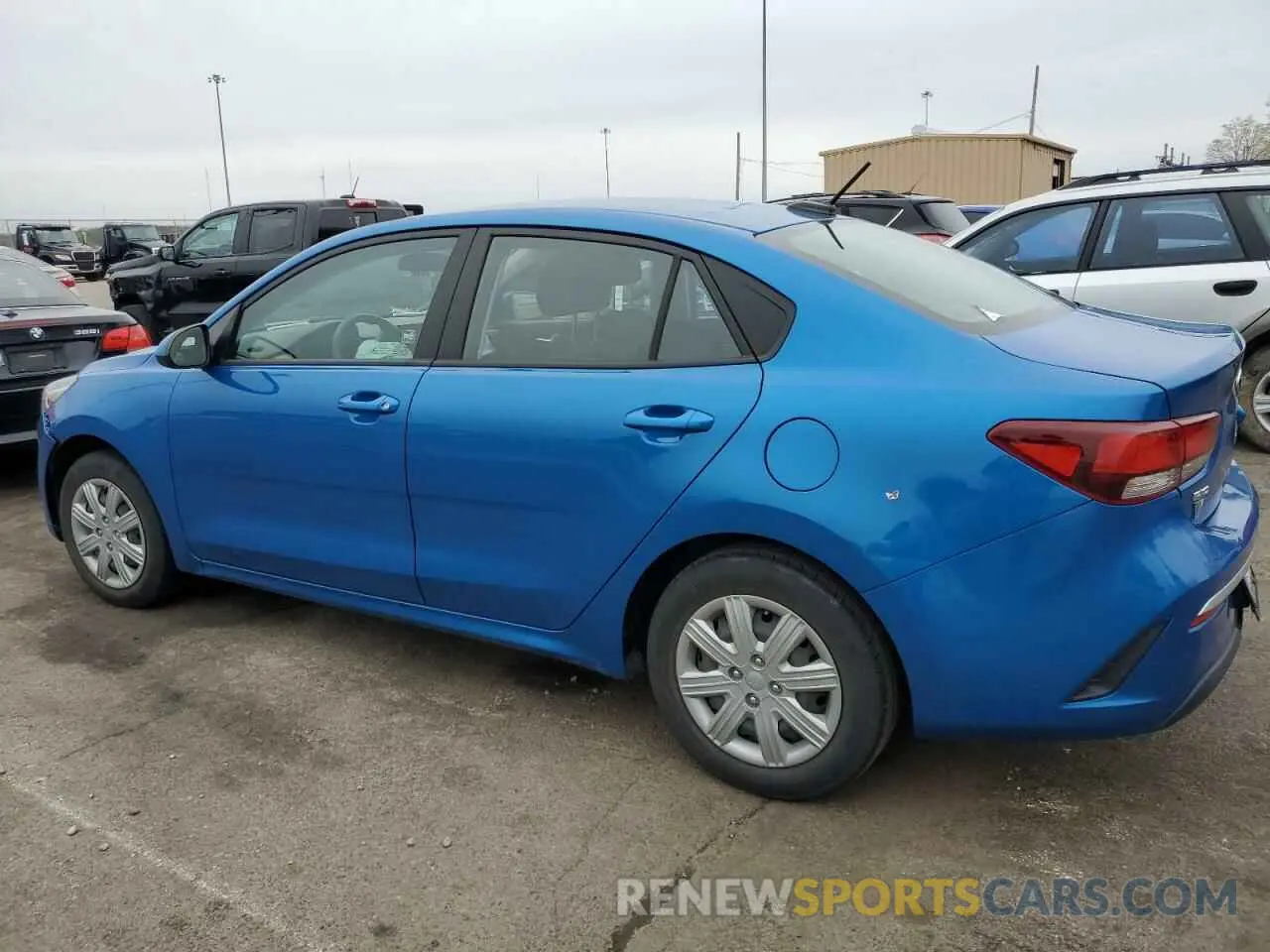 2 Photograph of a damaged car 3KPA24AD7ME382550 KIA RIO 2021