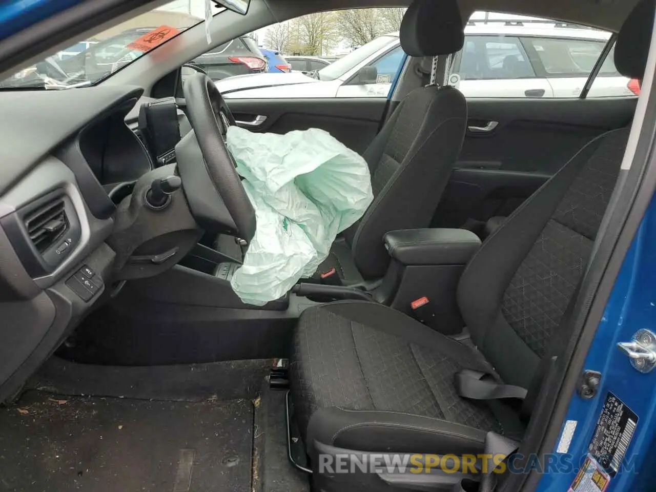 7 Photograph of a damaged car 3KPA24AD7ME382550 KIA RIO 2021