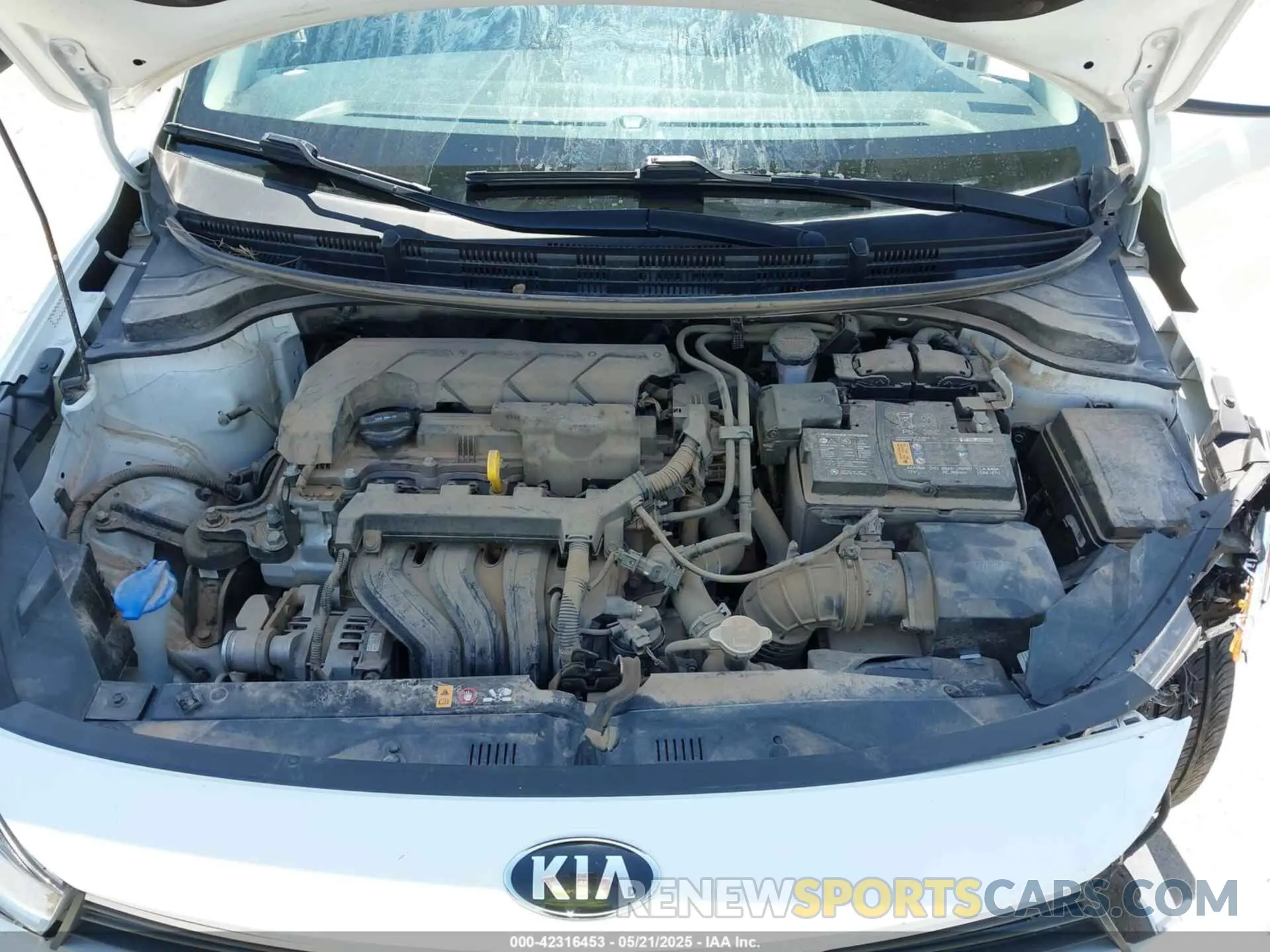 10 Photograph of a damaged car 3KPA24AD7ME406152 KIA RIO 2021