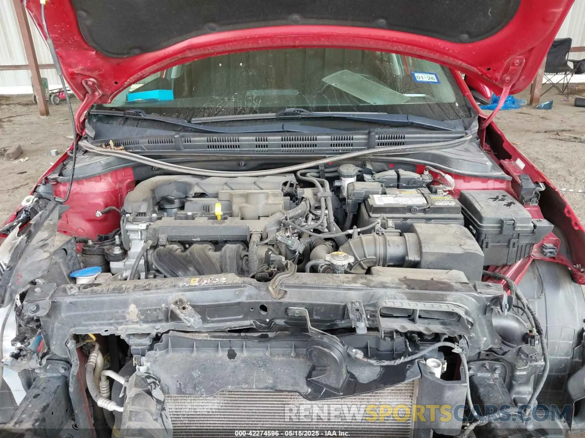 10 Фотография поврежденного автомобиля 3KPA24AD8ME366096 KIA RIO 2021