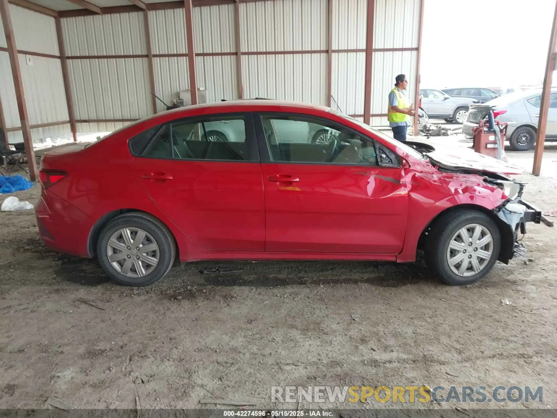12 Фотография поврежденного автомобиля 3KPA24AD8ME366096 KIA RIO 2021
