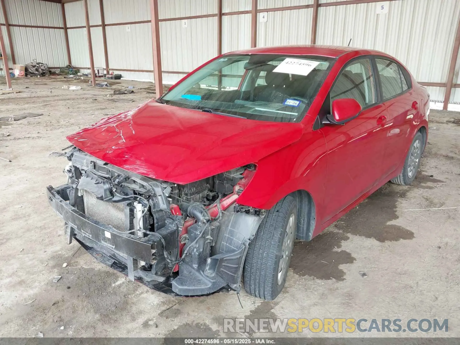 2 Фотография поврежденного автомобиля 3KPA24AD8ME366096 KIA RIO 2021