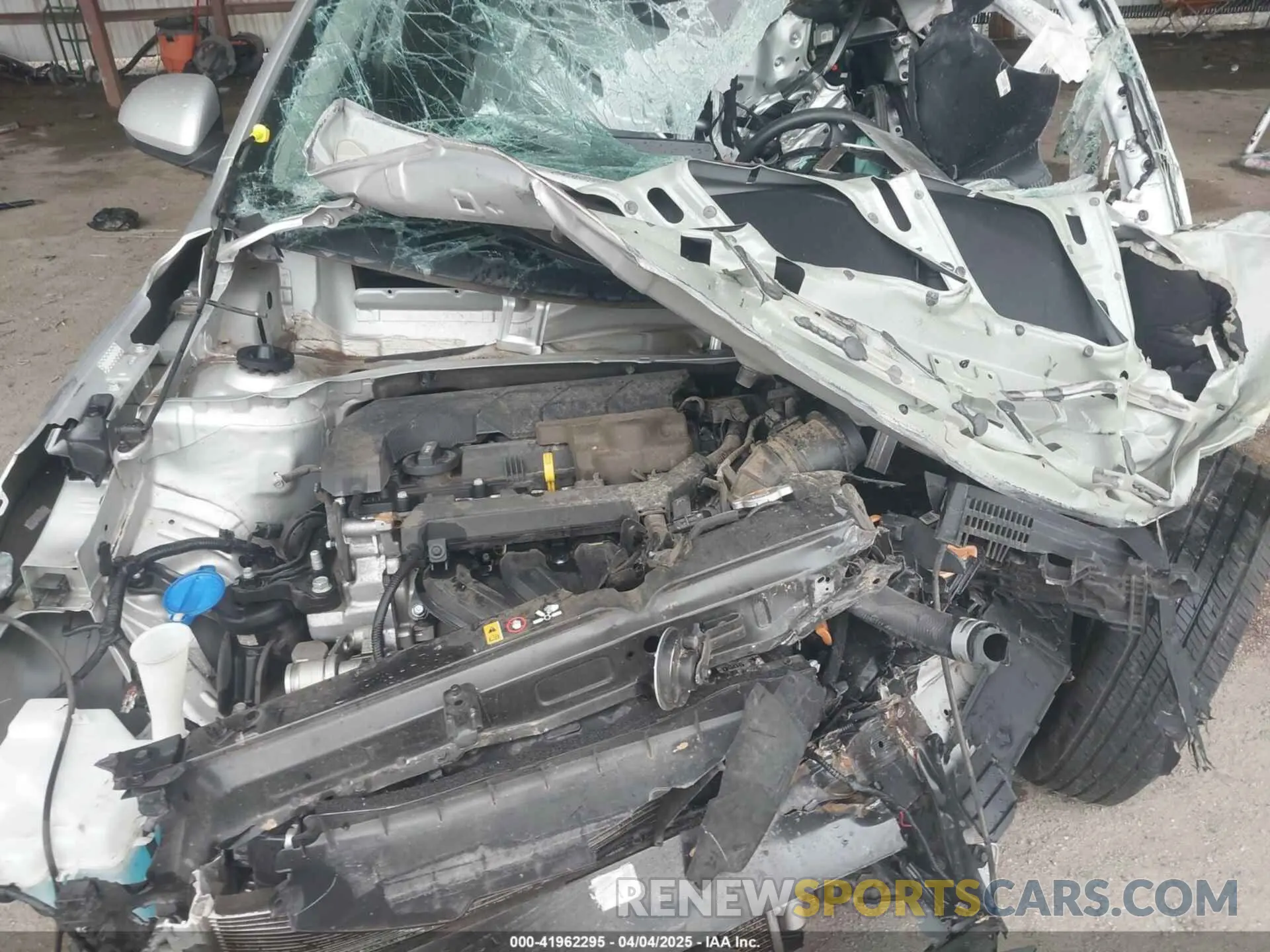 10 Photograph of a damaged car 3KPA24AD8ME369810 KIA RIO 2021