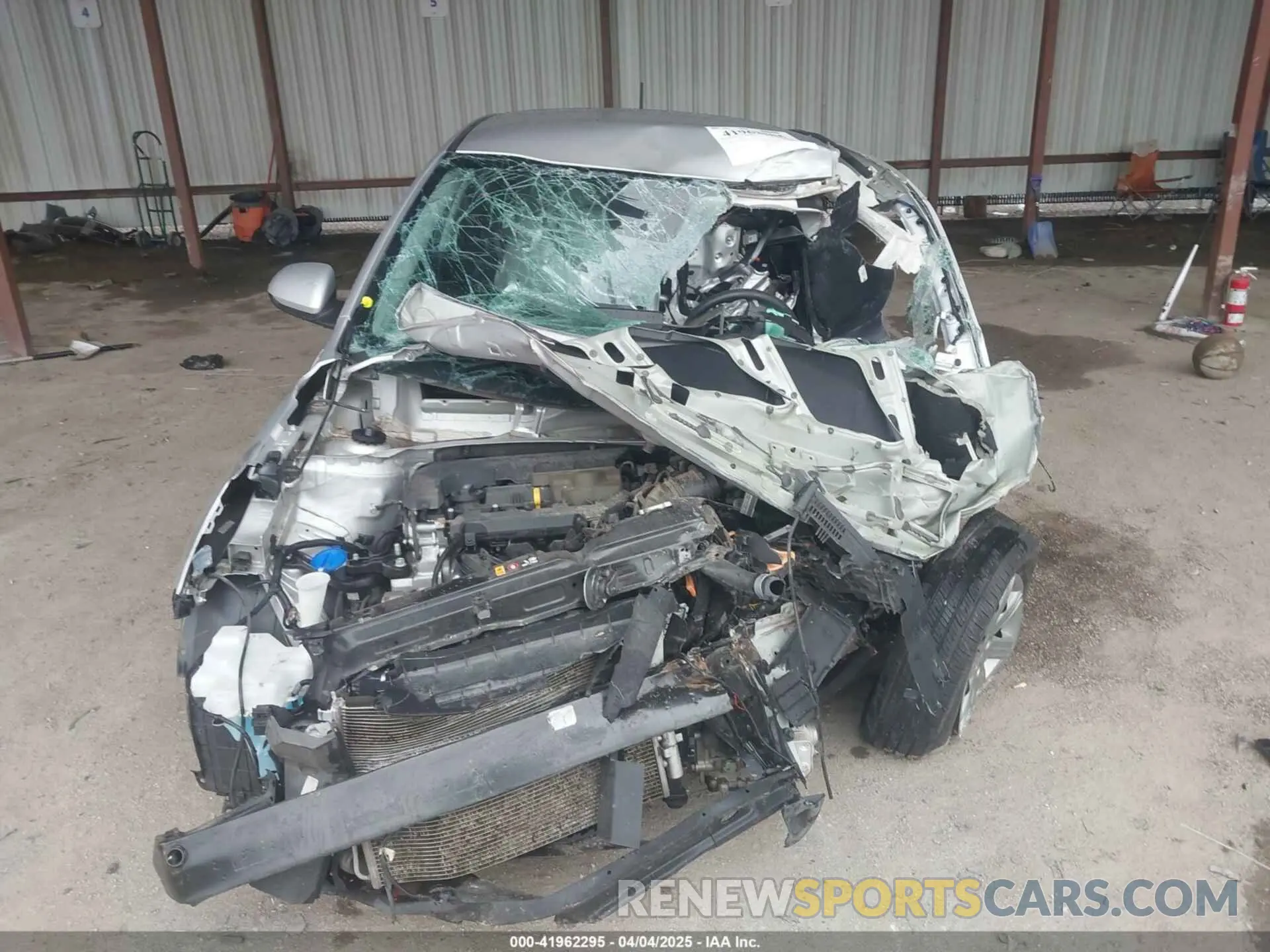 11 Photograph of a damaged car 3KPA24AD8ME369810 KIA RIO 2021