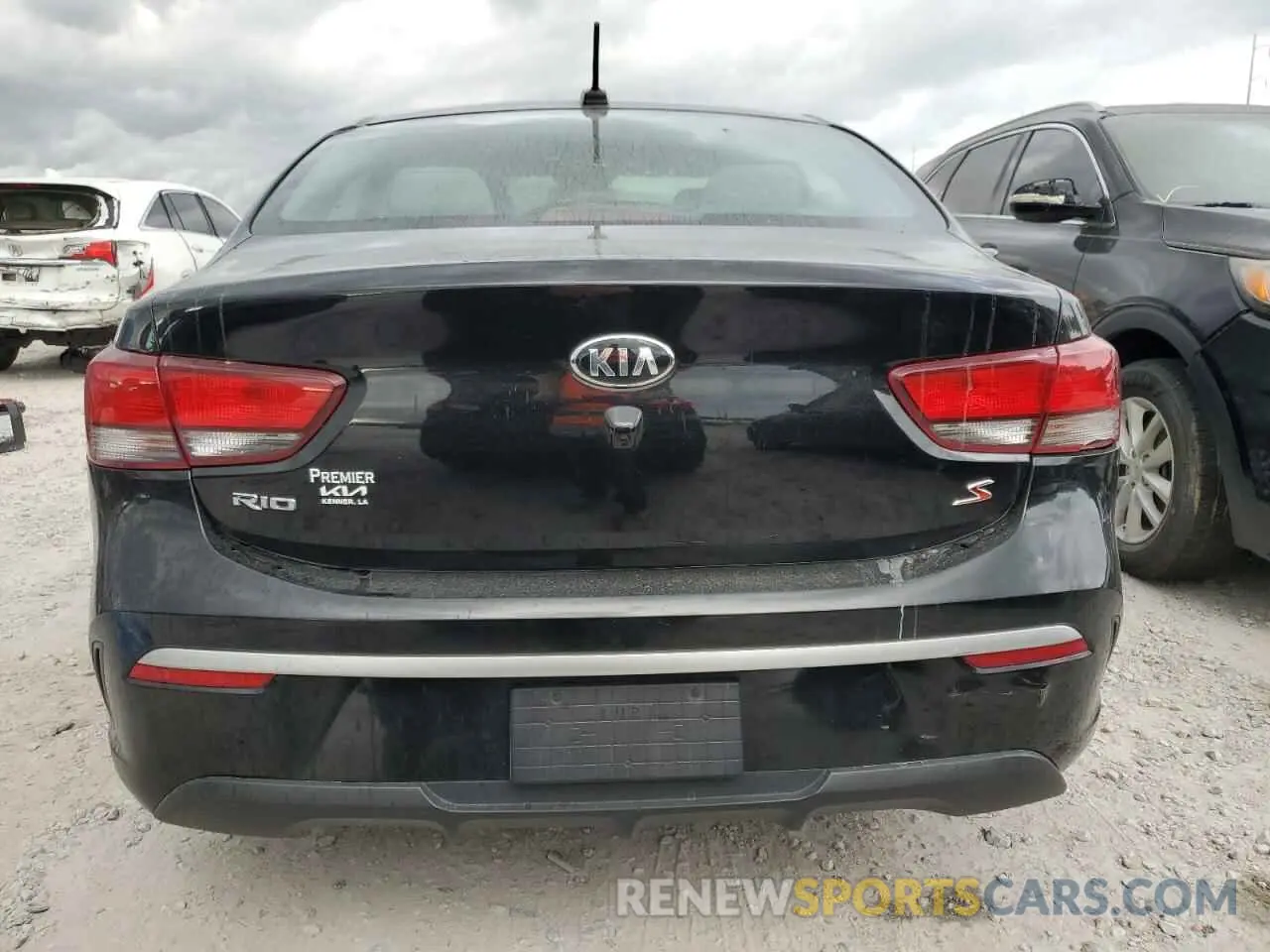 6 Photograph of a damaged car 3KPA24AD8ME424384 KIA RIO 2021