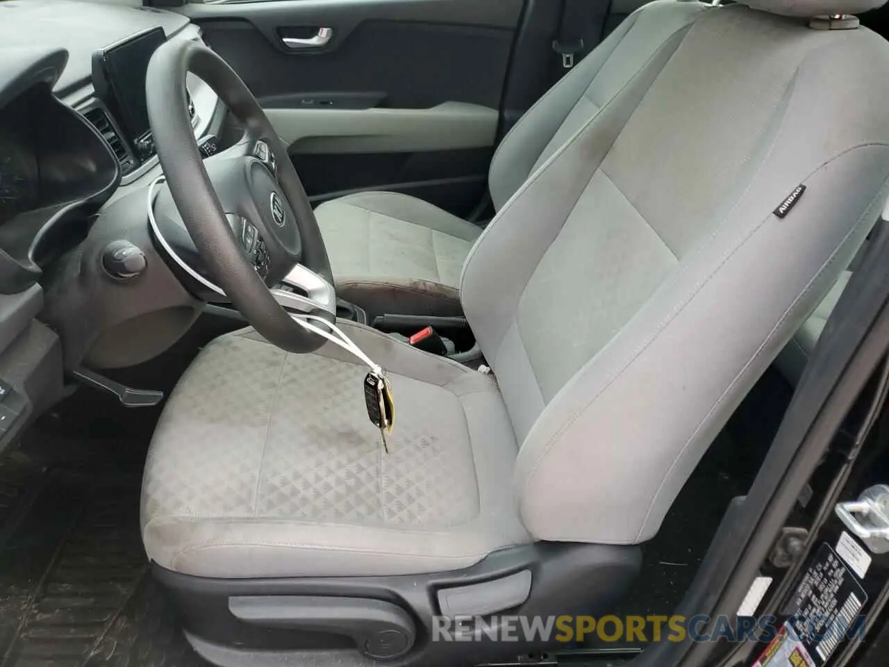 7 Photograph of a damaged car 3KPA24AD8ME424384 KIA RIO 2021