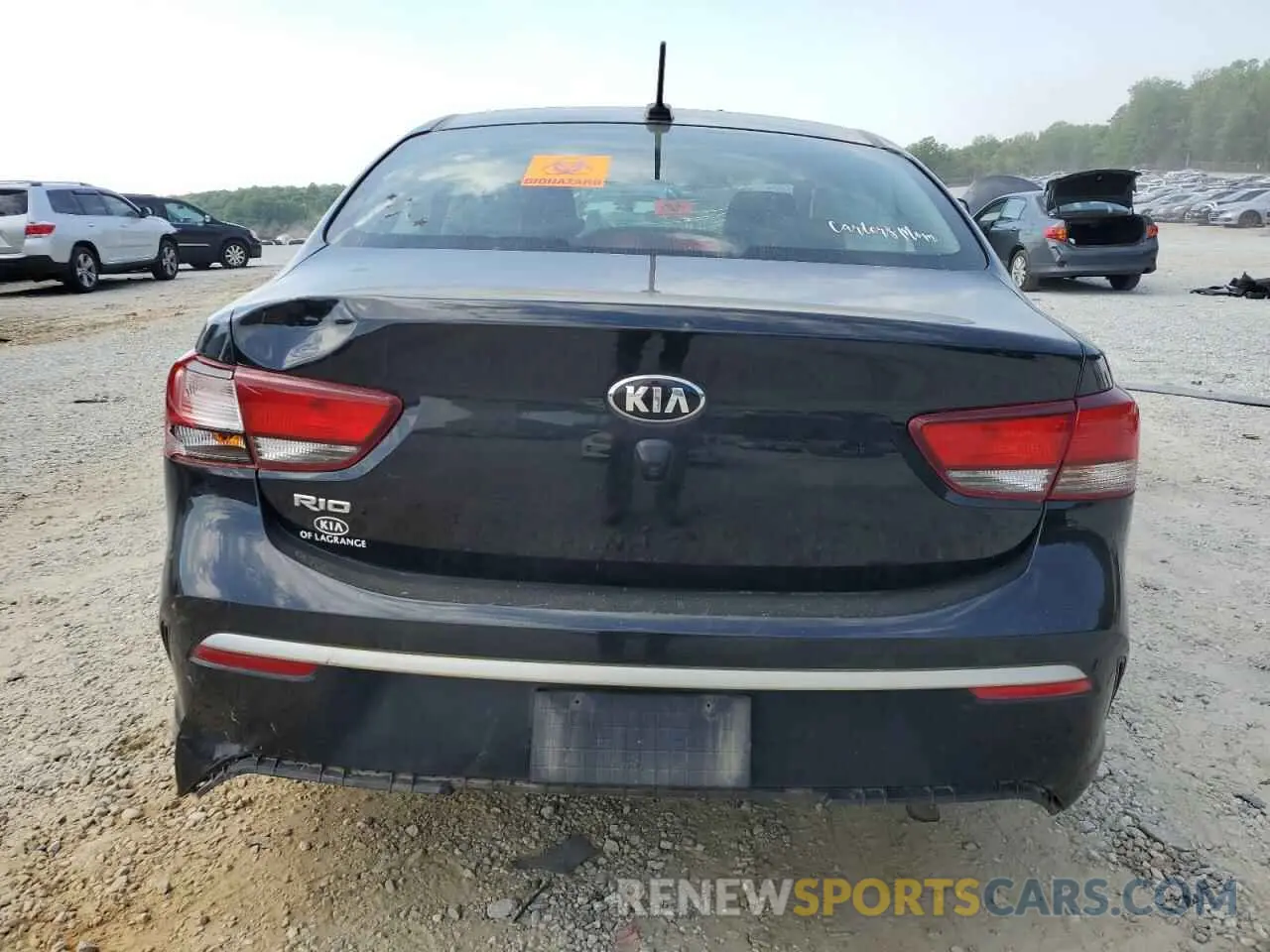 6 Photograph of a damaged car 3KPA24AD9ME396448 KIA RIO 2021