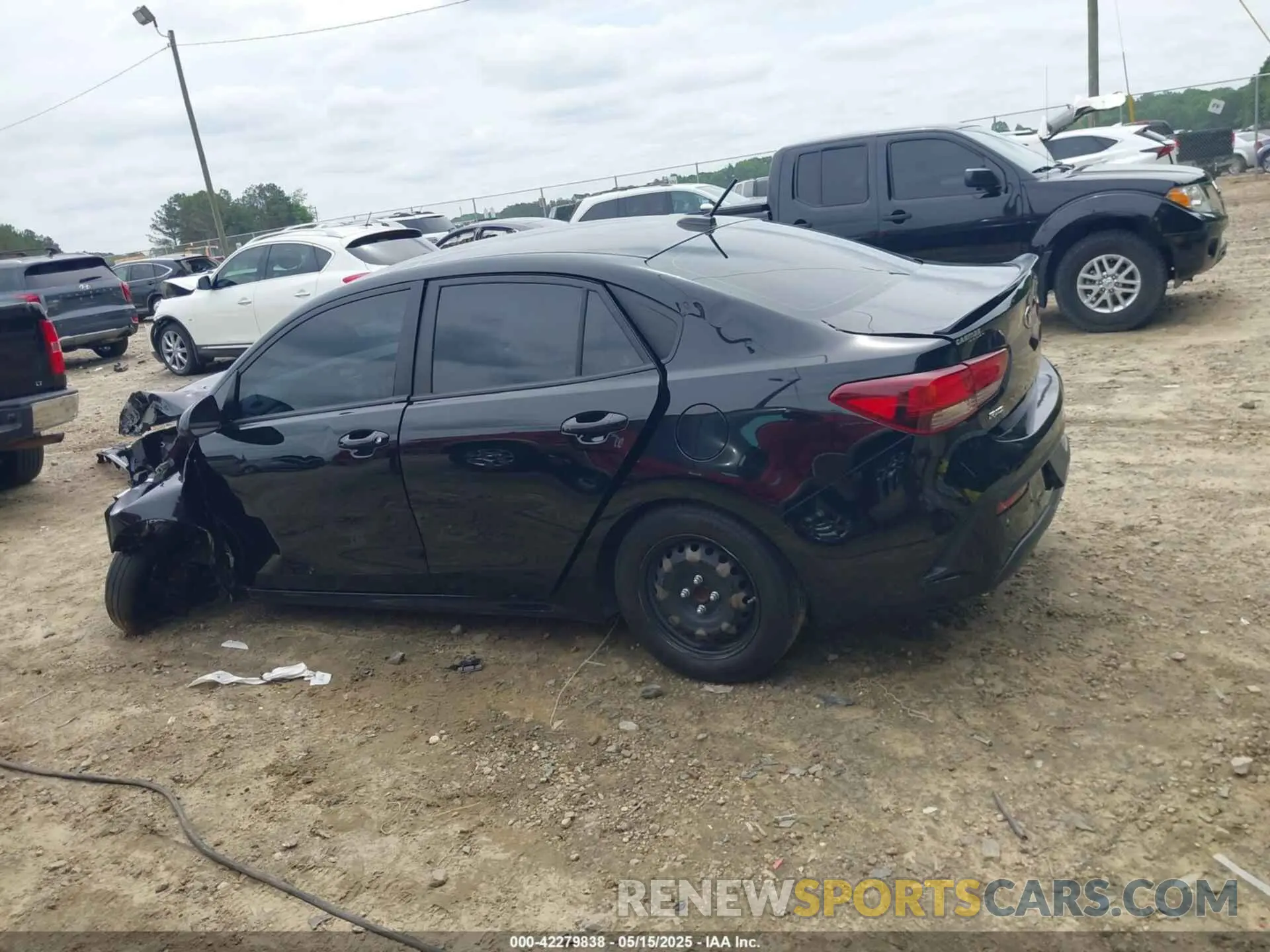 14 Photograph of a damaged car 3KPA24AD9ME406458 KIA RIO 2021