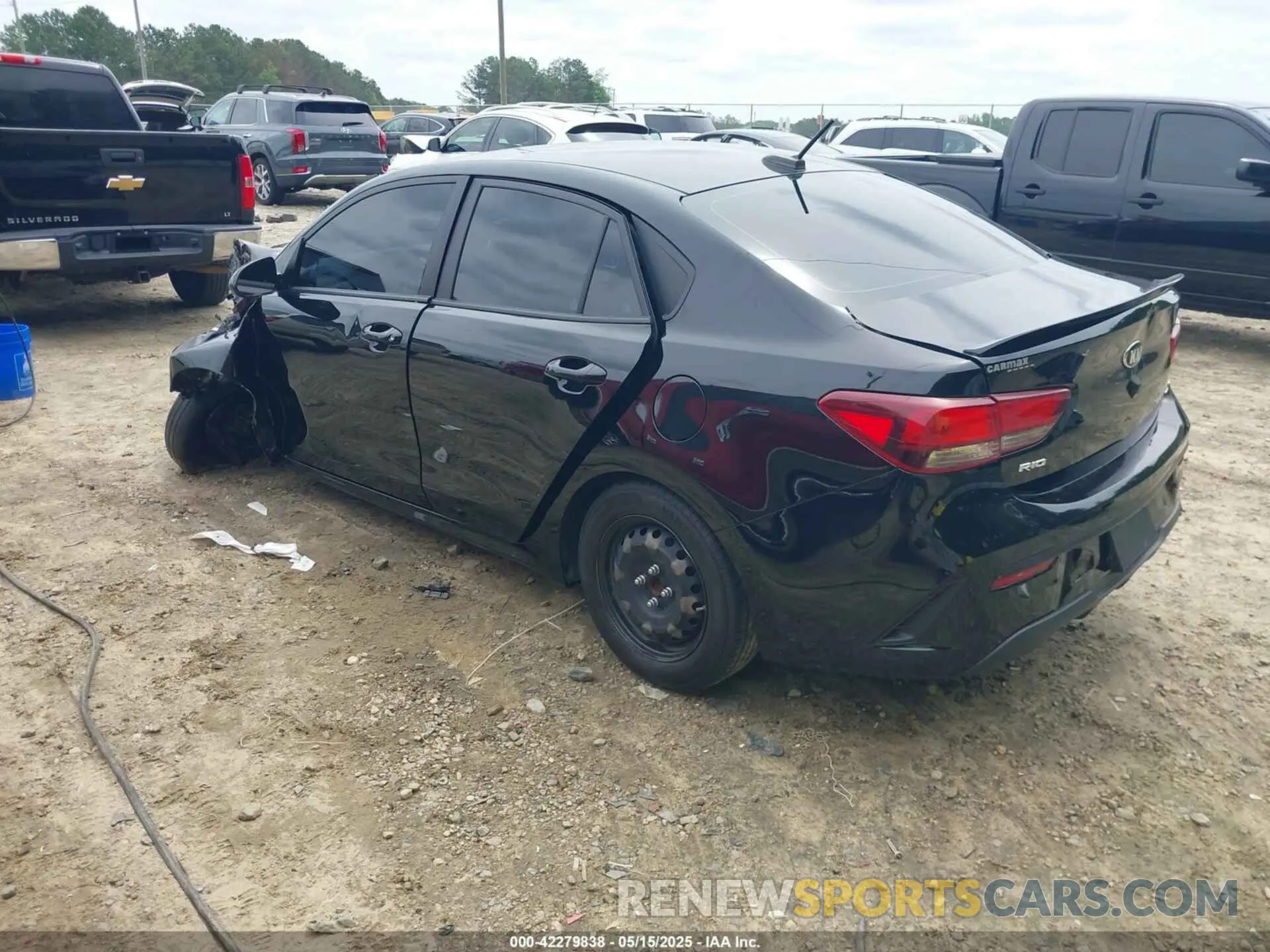 3 Photograph of a damaged car 3KPA24AD9ME406458 KIA RIO 2021