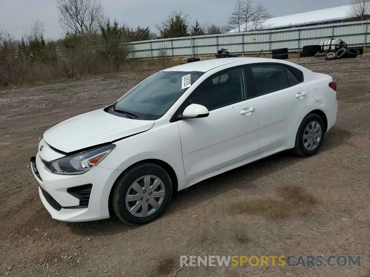 1 Фотография поврежденного автомобиля 3KPA24AD9ME414138 KIA RIO 2021