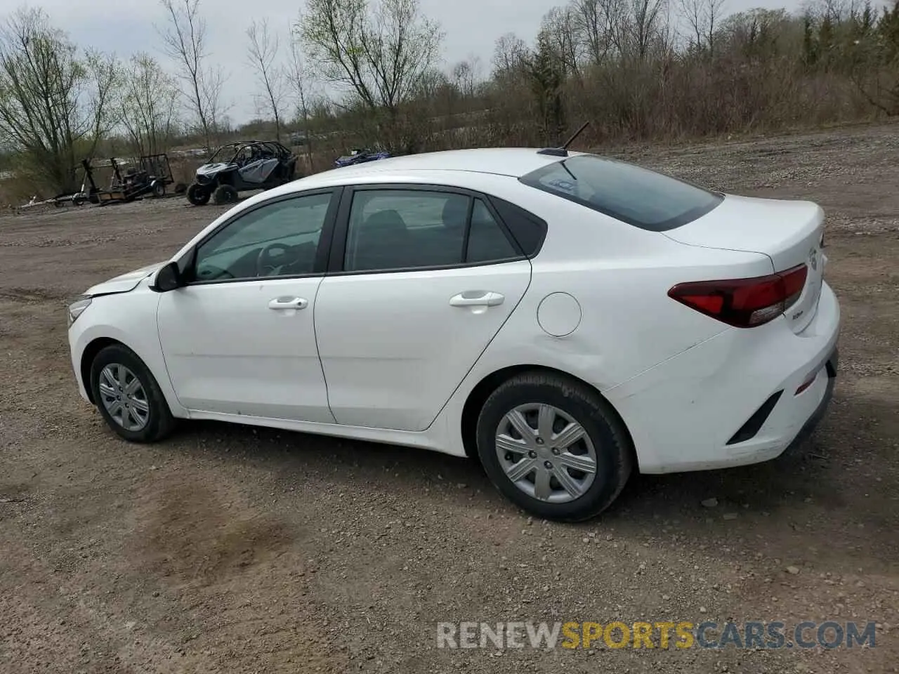 2 Фотография поврежденного автомобиля 3KPA24AD9ME414138 KIA RIO 2021