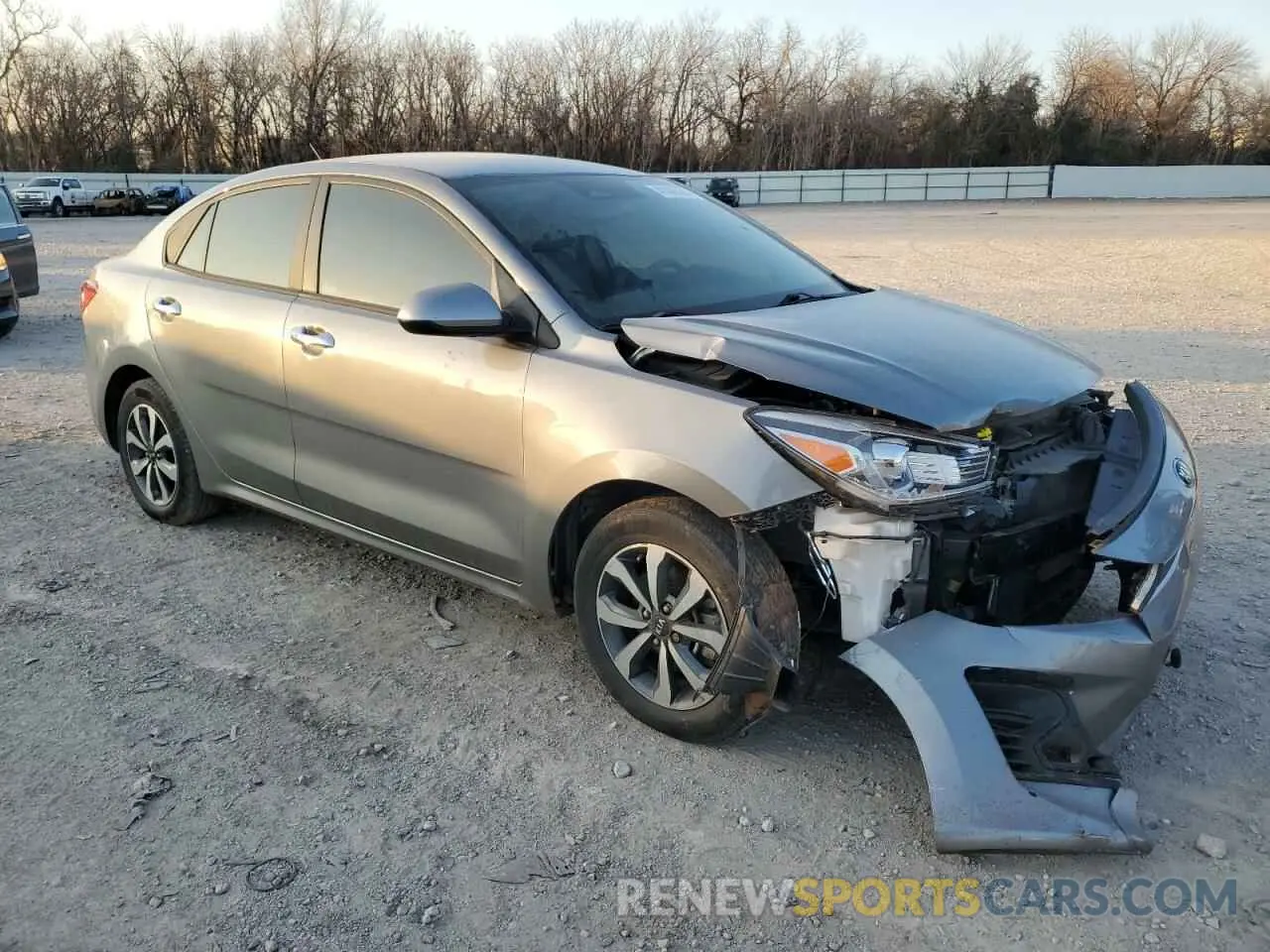 4 Фотография поврежденного автомобиля 3KPA24AD9ME425303 KIA RIO 2021