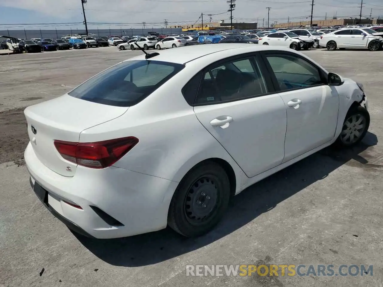3 Фотография поврежденного автомобиля 3KPA24ADXME375737 KIA RIO 2021
