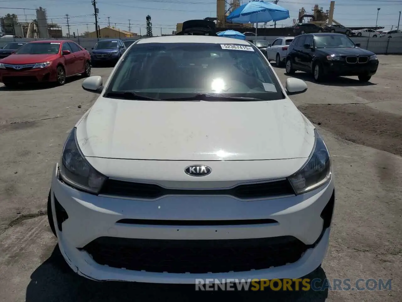 5 Фотография поврежденного автомобиля 3KPA24ADXME375737 KIA RIO 2021