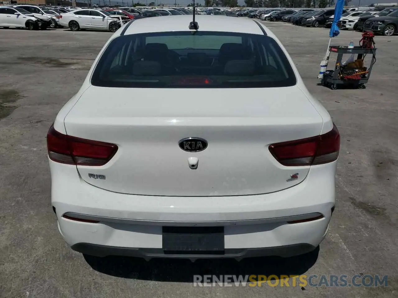 6 Фотография поврежденного автомобиля 3KPA24ADXME375737 KIA RIO 2021
