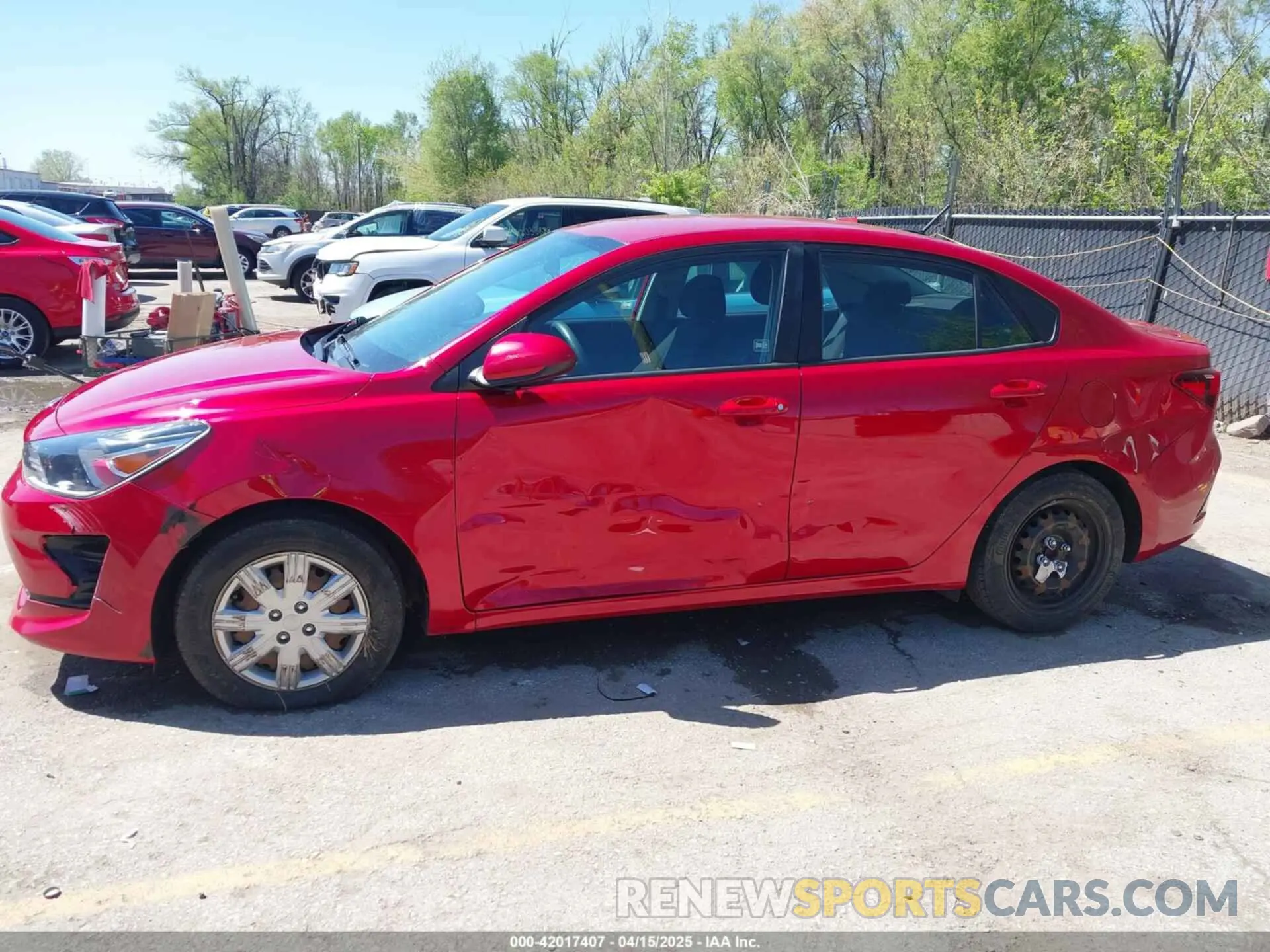 6 Фотография поврежденного автомобиля 3KPA24ADXME382669 KIA RIO 2021